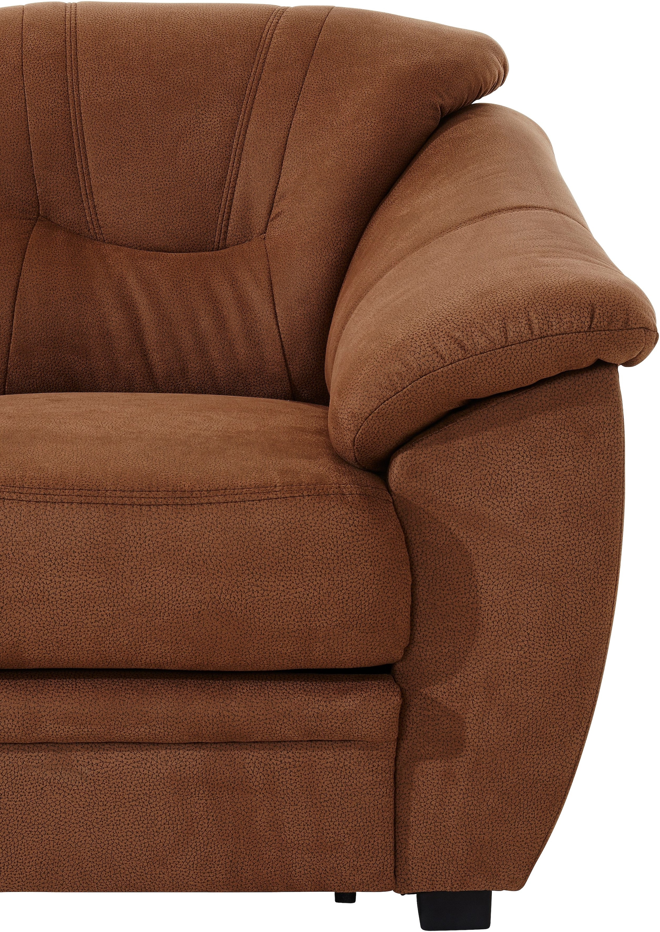 sit&more Ecksofa »Savoni L-Form«, wahlweise mit Bettfunktion