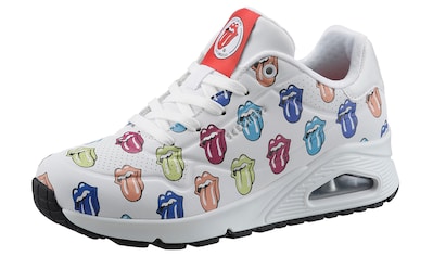 Sneaker »UNO - SAY IT LOUD«, mit coolem Print, Freizeitschuh, Halbschuh, Schnürschuh