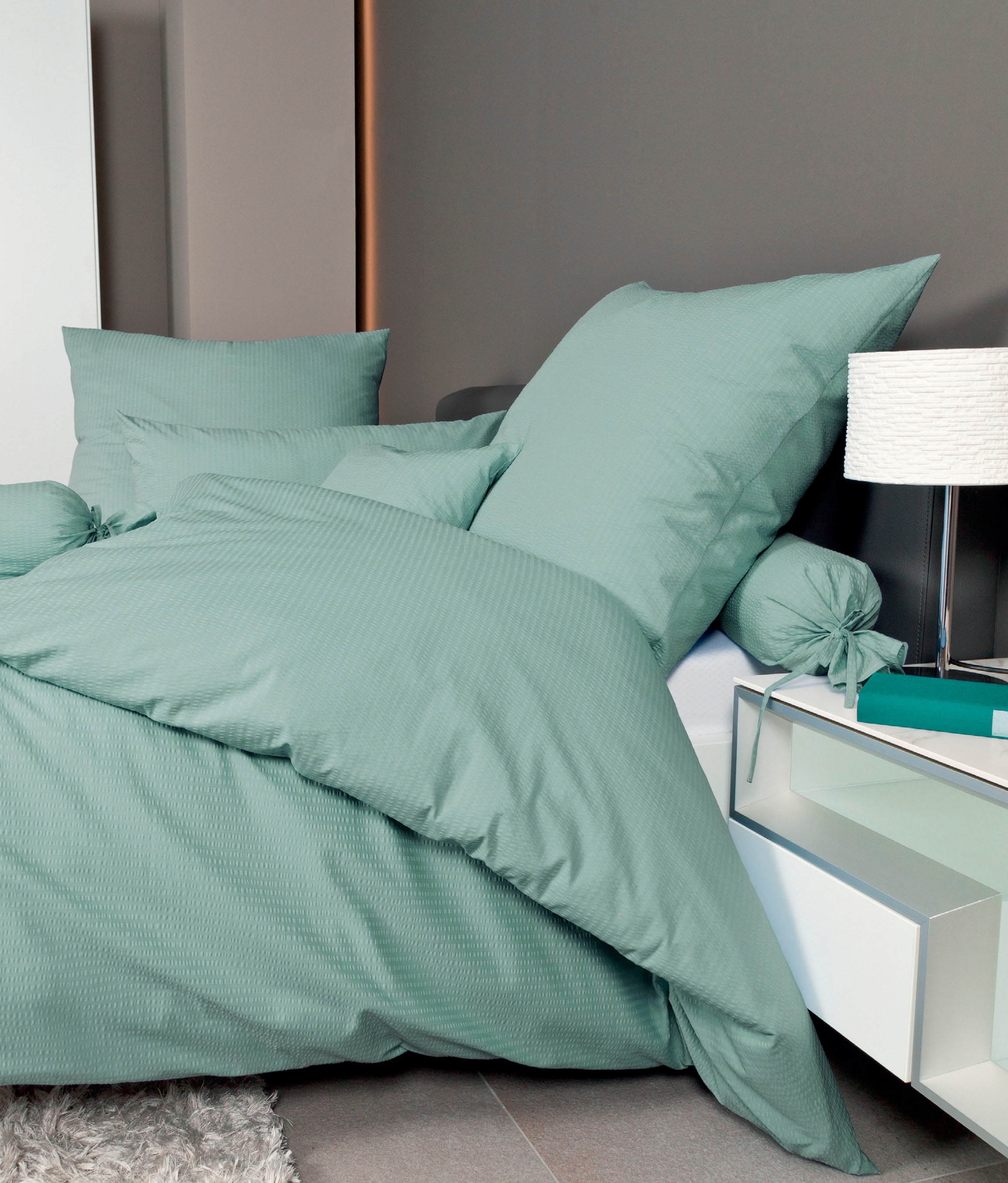 Janine Bettwäsche "PIANO 0125 31 135X200,80x80" 3 Stk. mit Reißverschluss günstig online kaufen