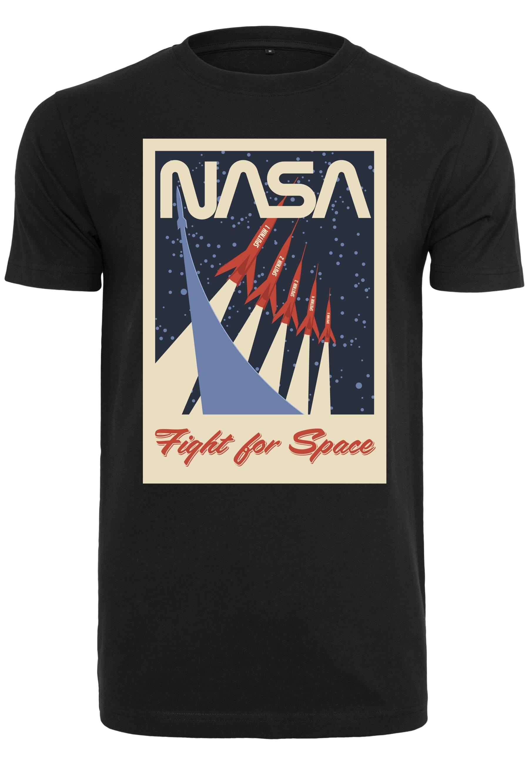 MisterTee Kurzarmshirt "MisterTee Herren NASA Fight For Space Tee", (1 tlg.)