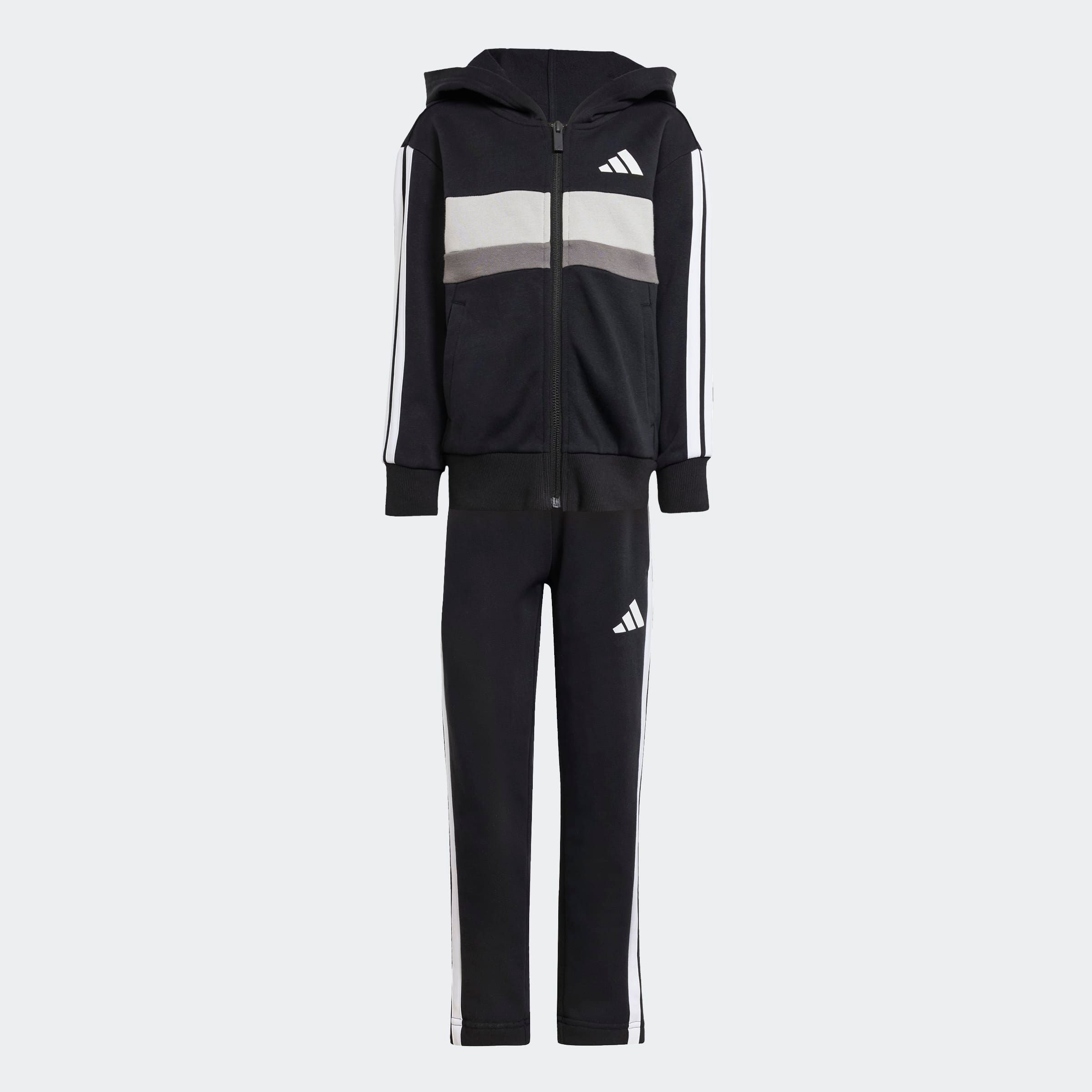 adidas Sportswear Trainingsanzug »LK 3S TIB FL TS«, (2 tlg.)