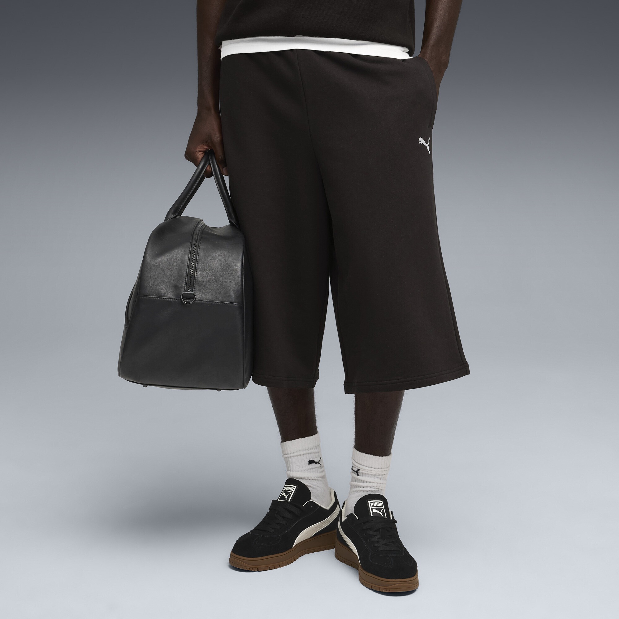 PUMA Sporthose »Wardrobe Essentials Relaxed 16" Jorts Herren«