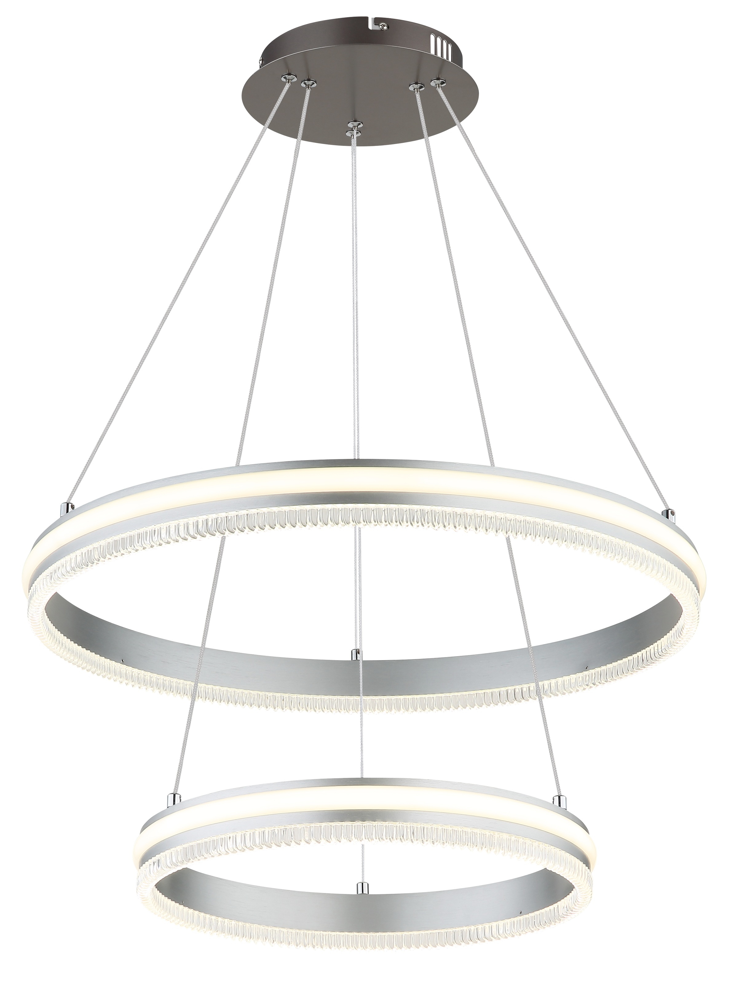 GLOBO LIGHTING Hängeleuchte »FRANCINE« LED-Modul 1 Stk. Smarte LED-Hängeleuchte, dimmbar, Fernbedienung, modern