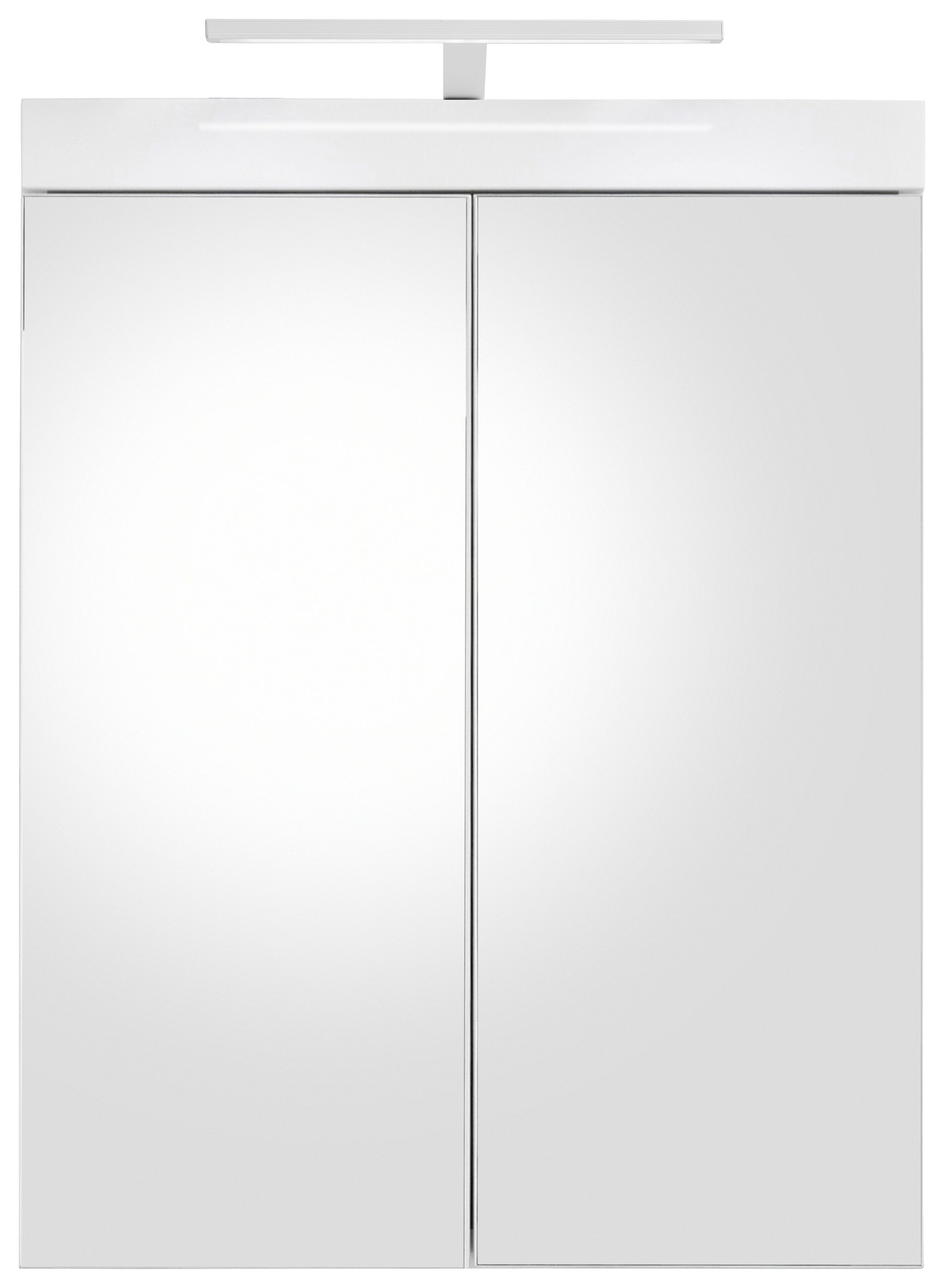 INOSIGN Spiegelschrank "Avena", Badezimmerschrank wahlweise mit LED-Beleuchtung - (B/T/H) 60/17/77 cm