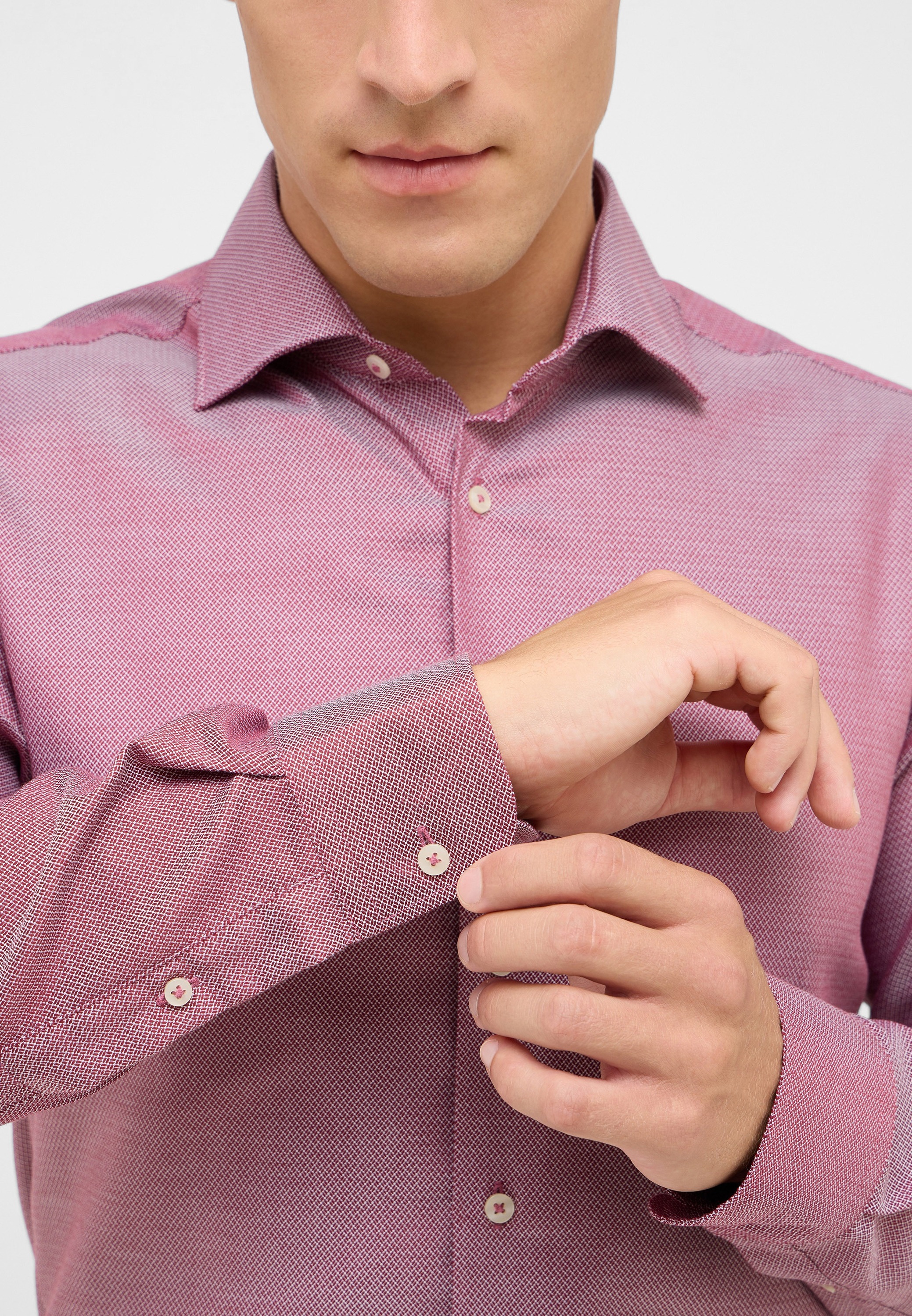 Thumbnail - Eterna Langarmhemd "SLIM FIT" NON IRON (bügelfrei)