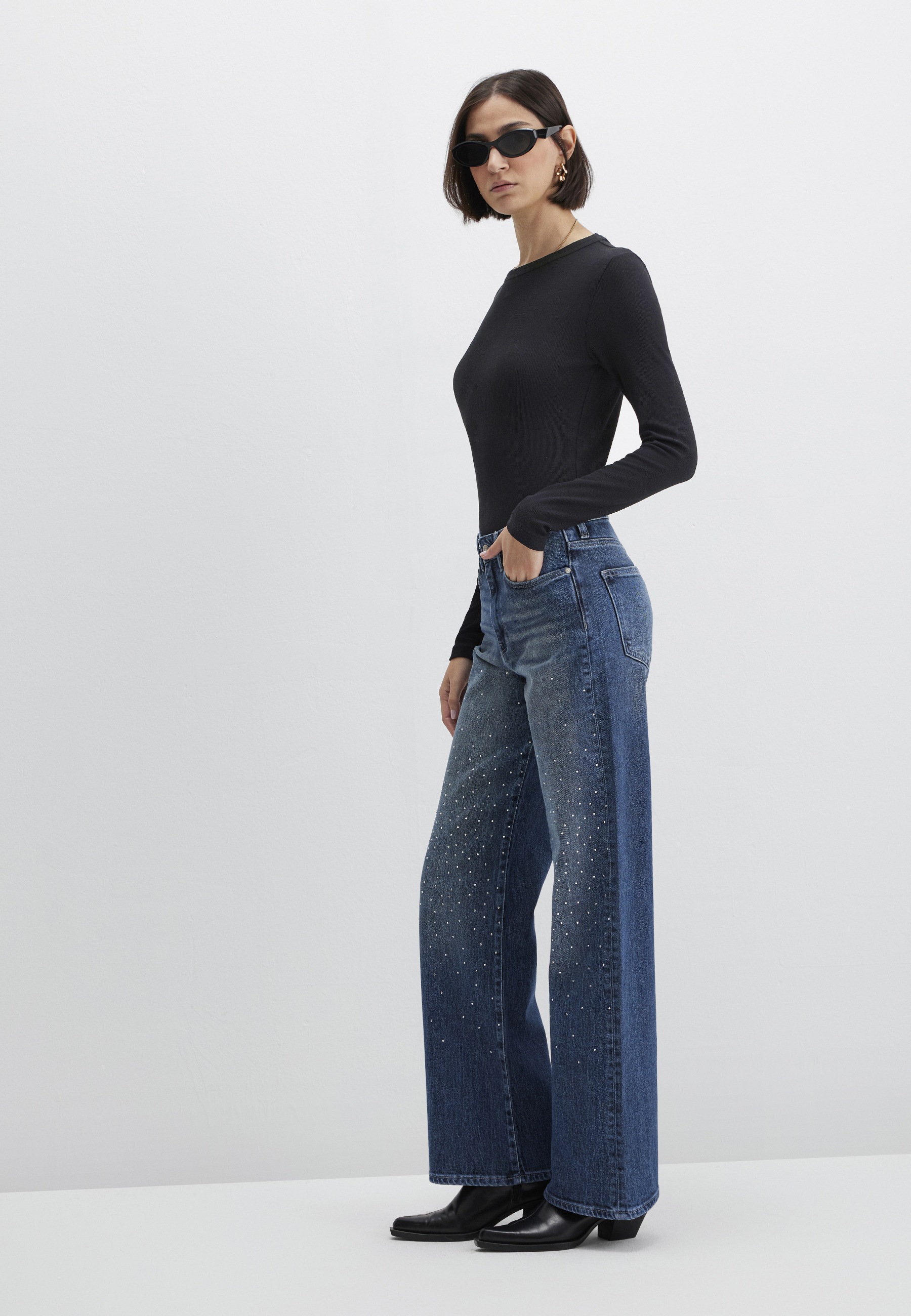 Mavi Weite Jeans "MALIBU" Wide Leg Jeans günstig online kaufen