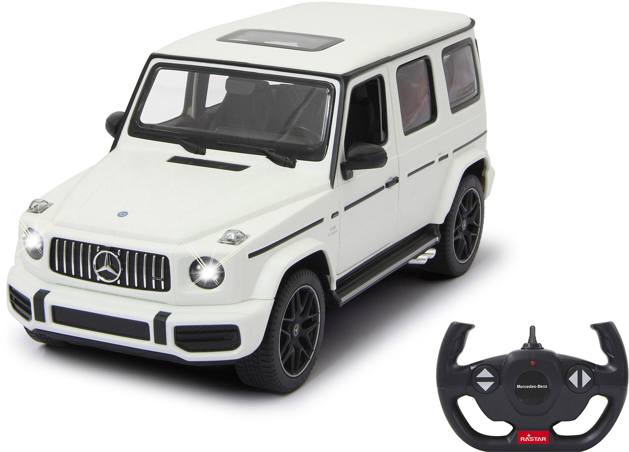 Jamara RC-Auto »Mercedes-Benz AMG G63 1:14 2,4 GHz, weiß«