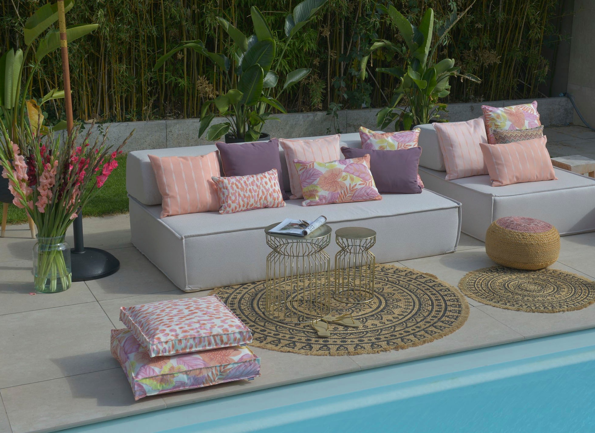 H.O.C.K. Dekokissen »Loana« Kissenhülle mit Füllung, 1 Stück