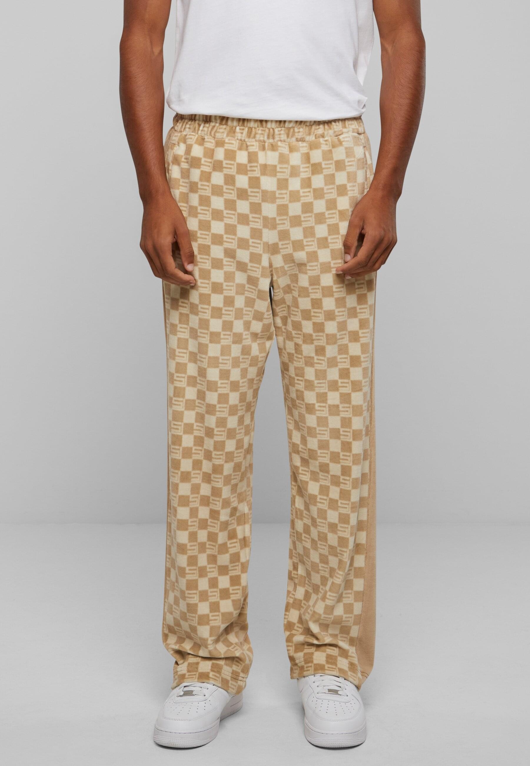 Sean John Stoffhose »Sean John Herren JM224-011-01 SJ Check Velours Trackpants«, (1 tlg.)