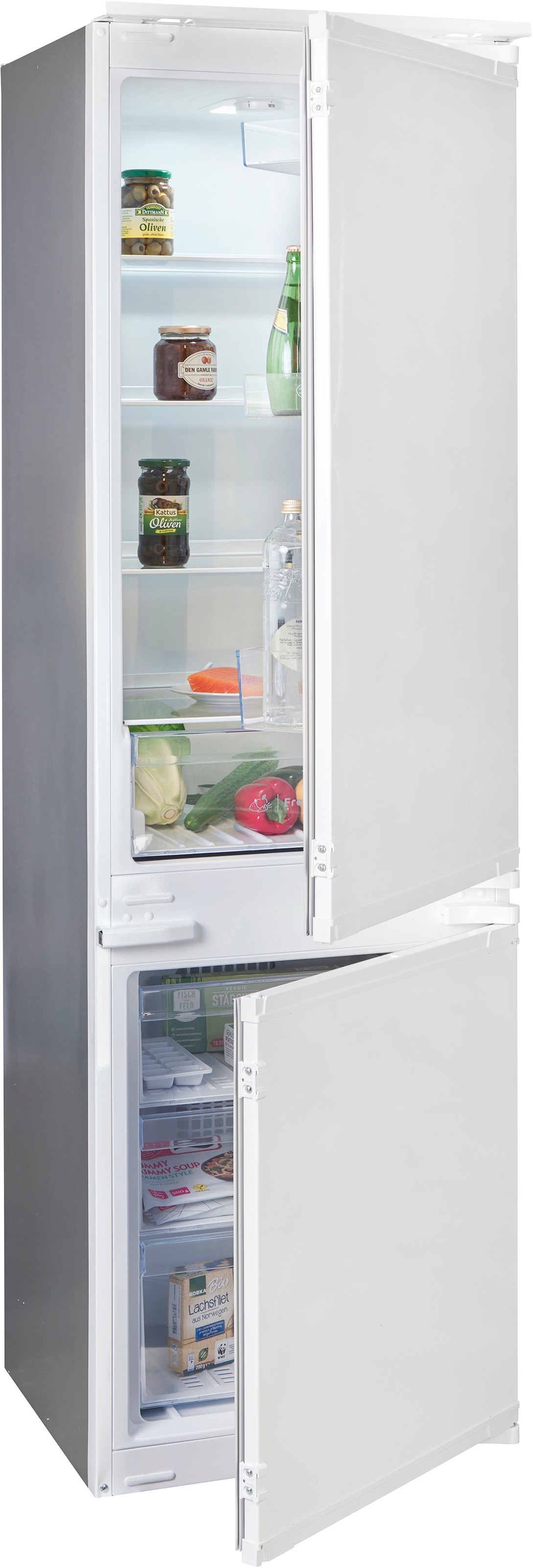 Privileg Einbaukühlgefrierkombination »PCINF 178S2« 177,5 cm hoch 54 cm breit