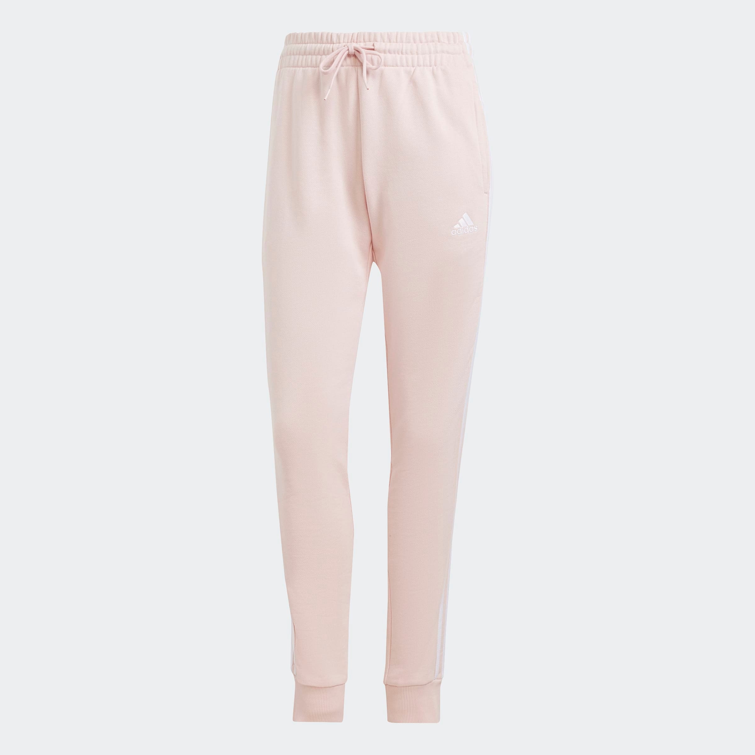 adidas Sportswear Sporthose »ESSENTIALS 3STREIFEN FRENCH TERRY CUFFED HOSE«, (1 tlg.)