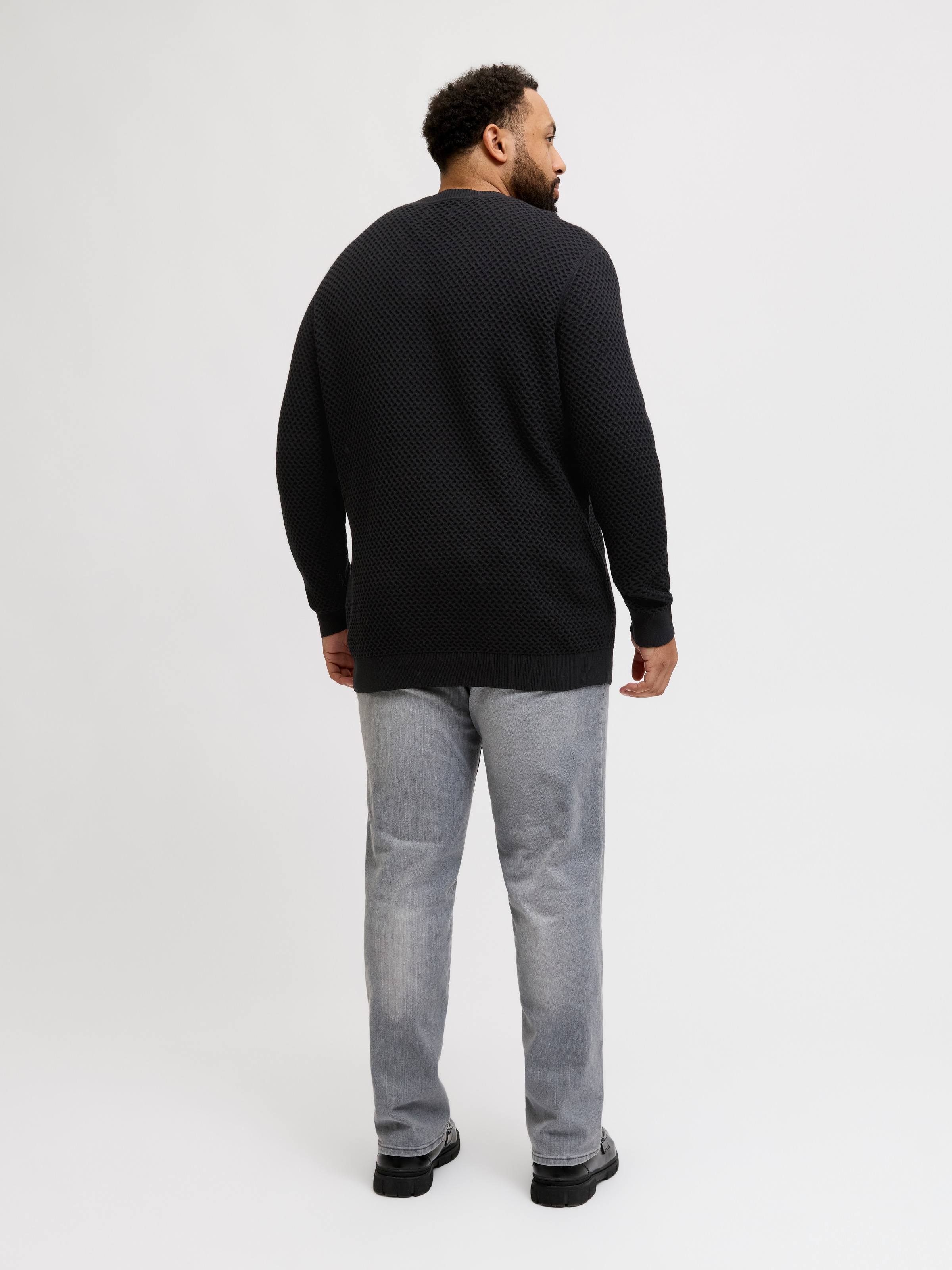 Jack & Jones PlusSize Strickpullover »JPRBLUBARKLEY KNIT CREW NECK PLS«