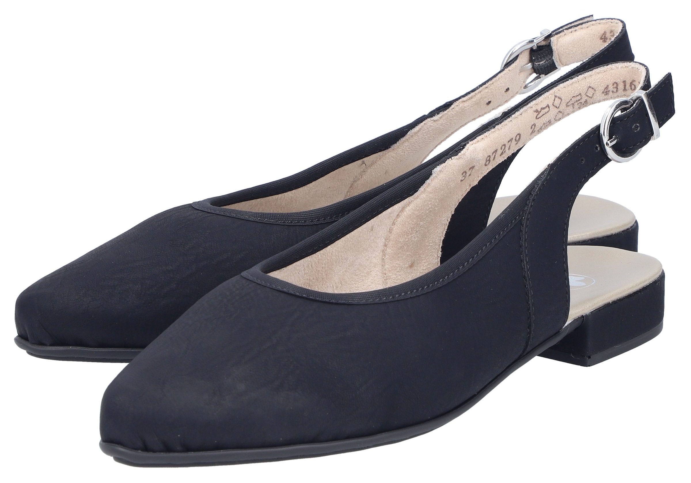 Rieker Slingpumps Sommerschuh, Sabot mit elastischem Textileinfass günstig online kaufen