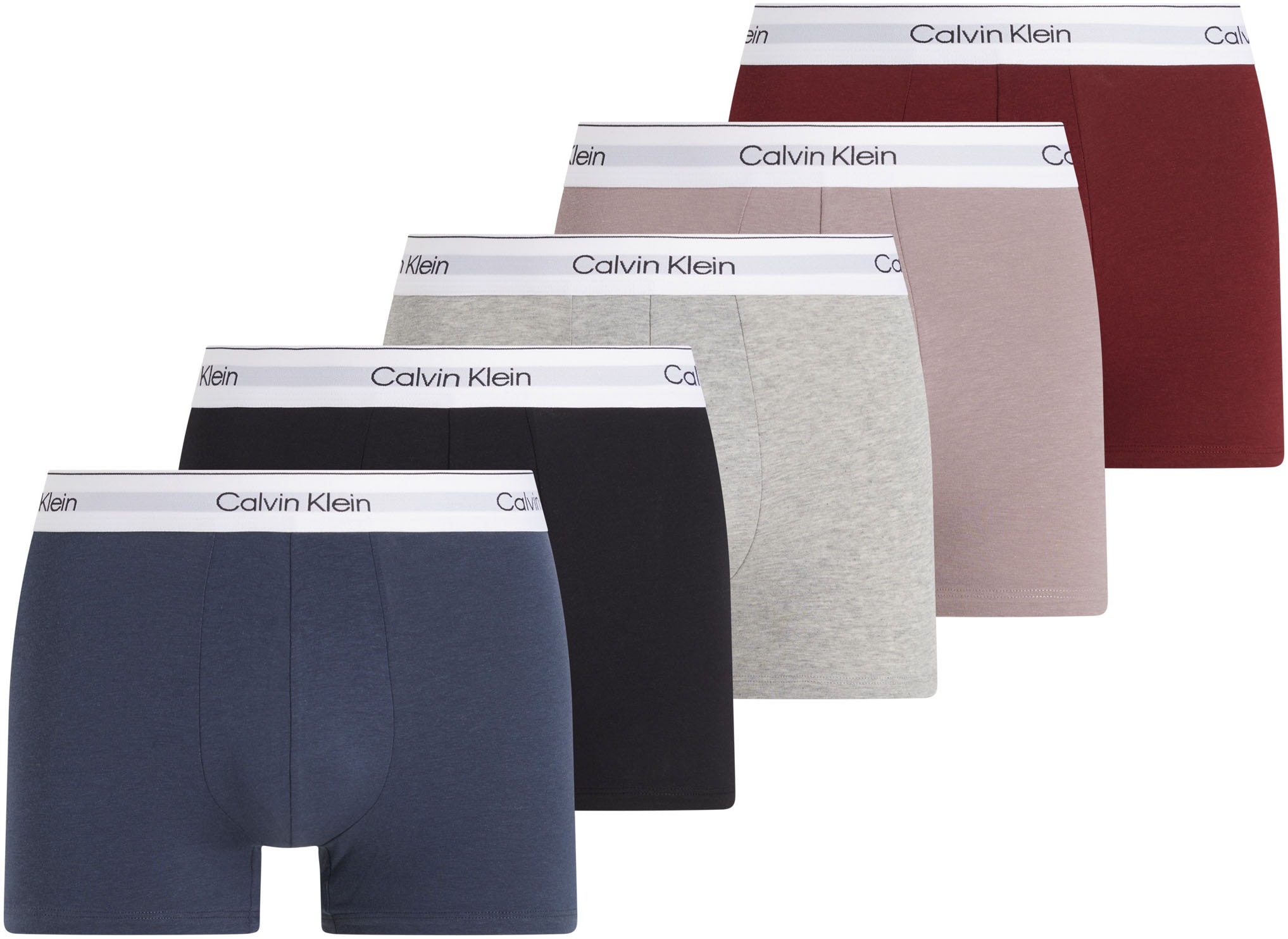 Calvin Klein Underwear Trunk "TRUNK 5PK", (Packung, 5 St., 5er-Pack), mit Logo-Elastikbund (5 Stück)