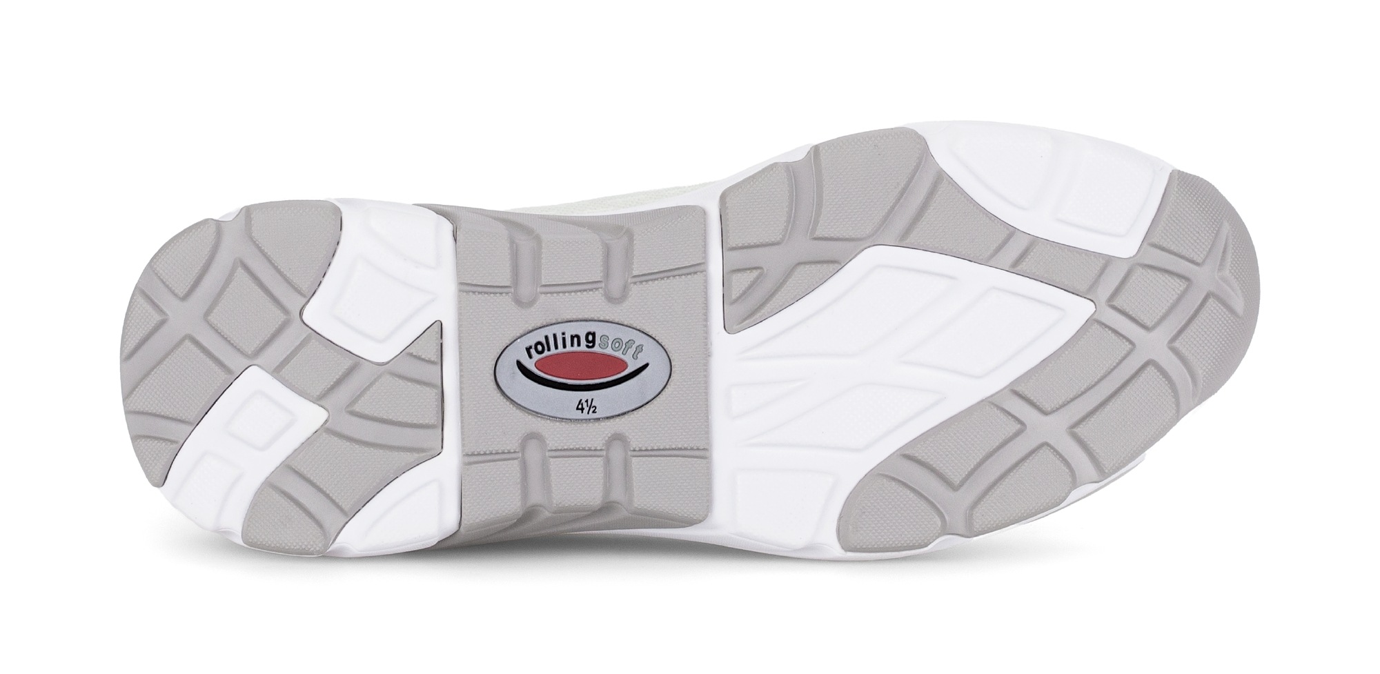 Gabor Rollingsoft Keilsneaker  , Freizeitschuh, Halbschuh, Schnürschuh mit Logo an der Ferse, G-Weite