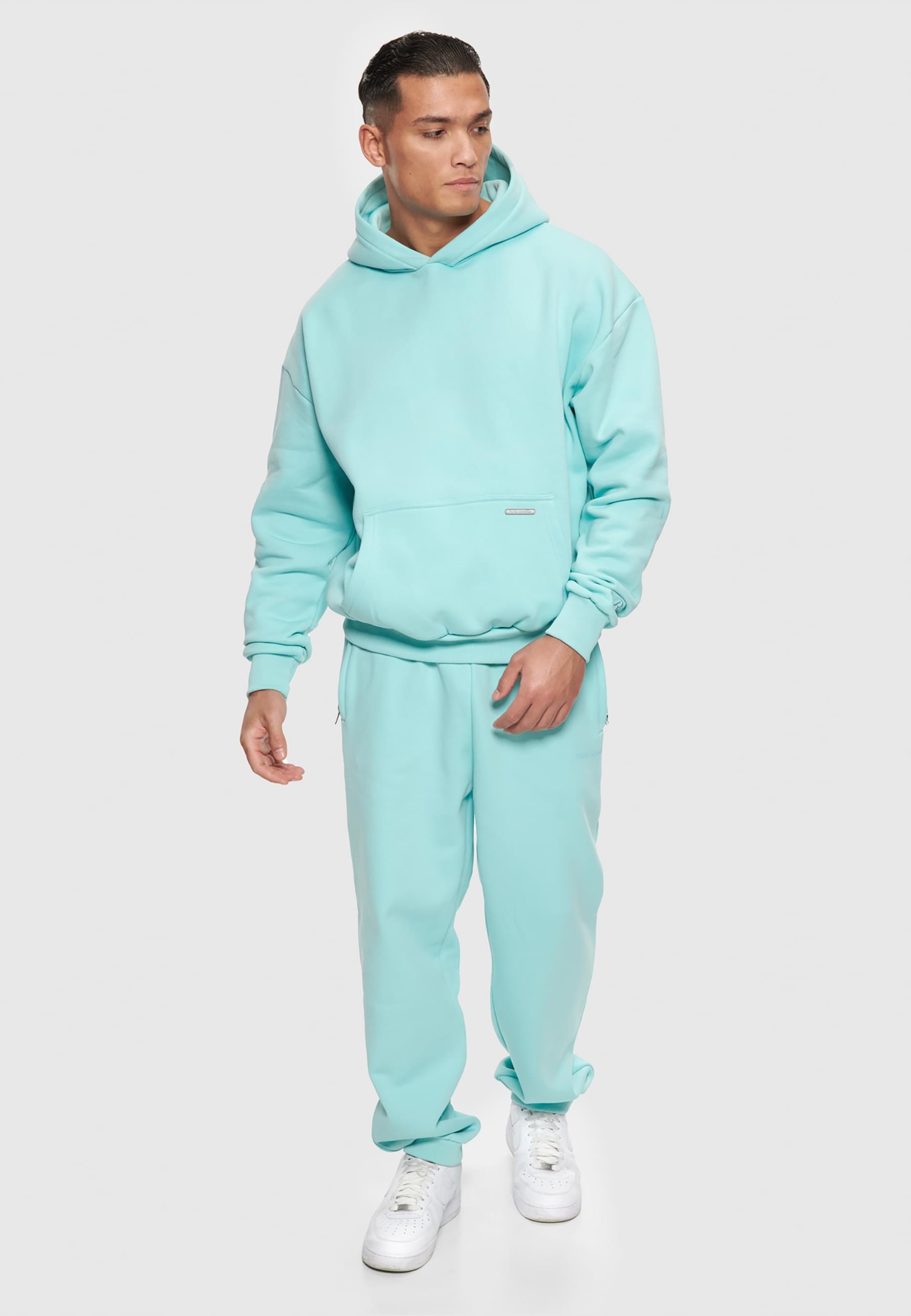 Dropsize Kapuzensweatshirt »Dropsize Herren Bazix Republiq Super Heavy Blank Hoodie«, 1 Stk.
