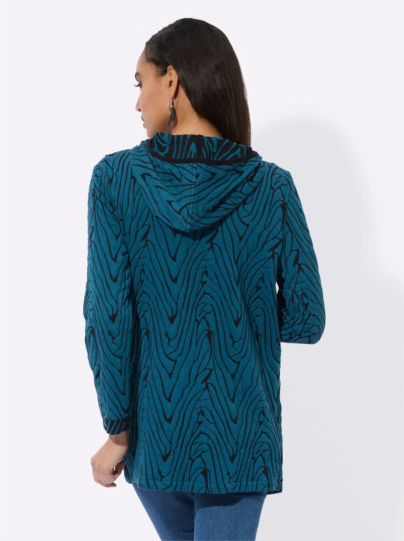 creation L Shirtjacke »Wende-Shirtjacke«, (1 tlg.)