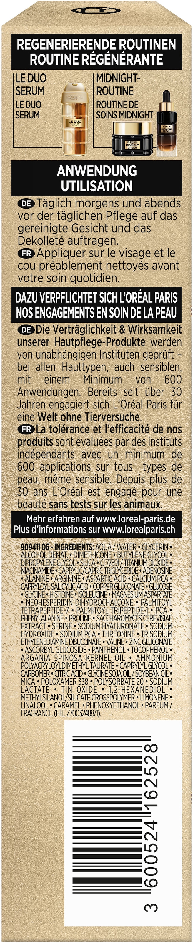 L'ORÉAL PARIS Gesichtsserum »Age Perfect Le Duo Serum«, mit hoher Wirksamkeit