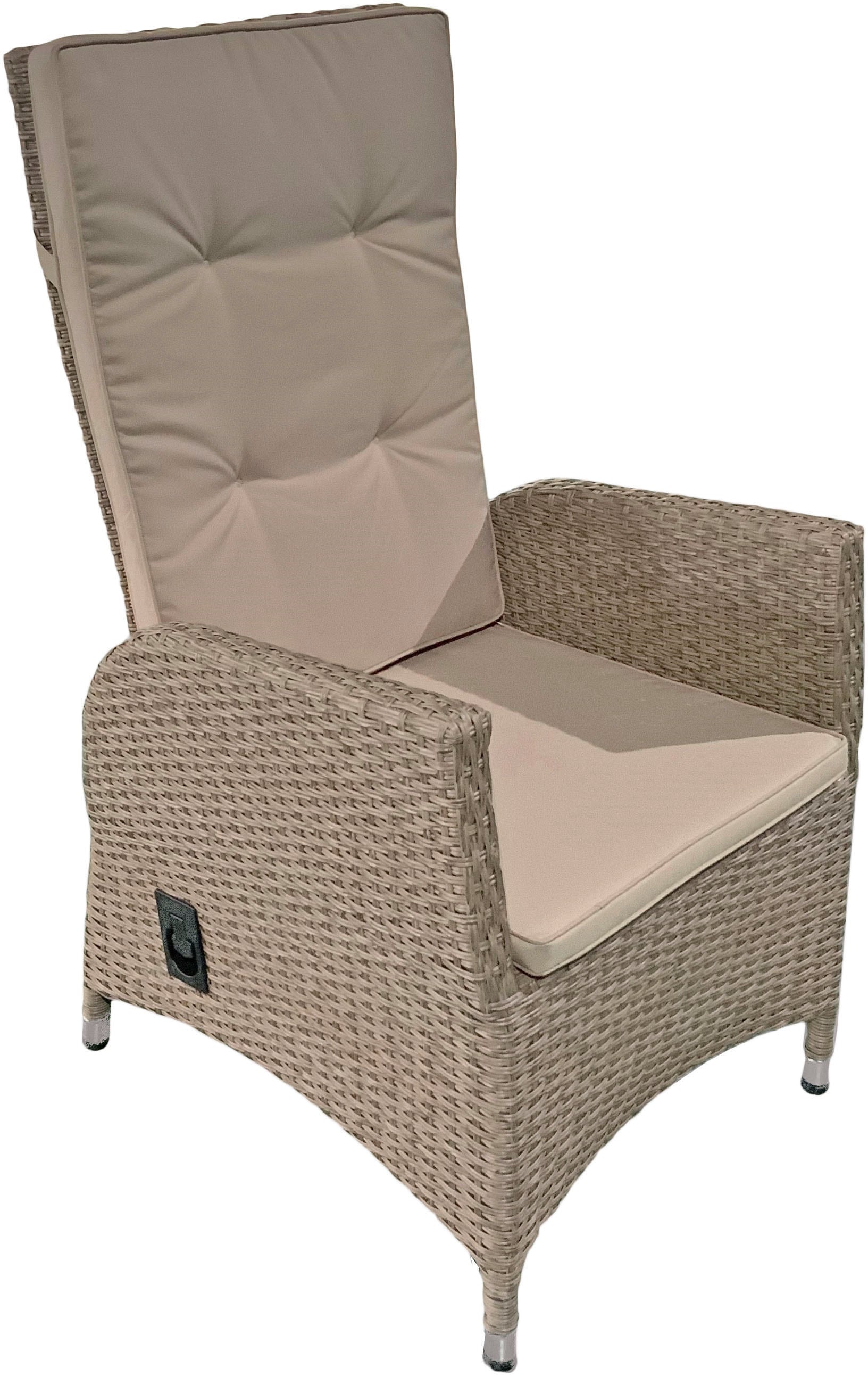 Garden Pleasure Armlehnstuhl »BRAGA«, Polyester, 2er Set