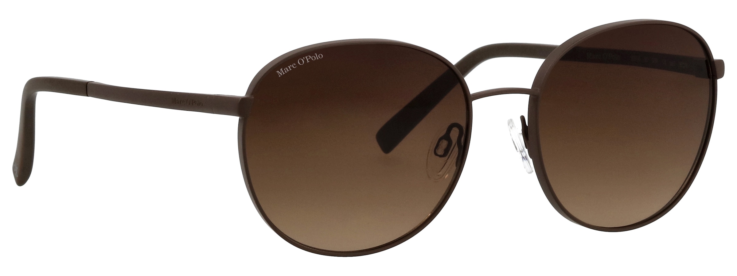 Marc O'Polo Sonnenbrille »505115«, Form rund, Logoschriftzug auf Bügel und Glas, Polyamid UV 400