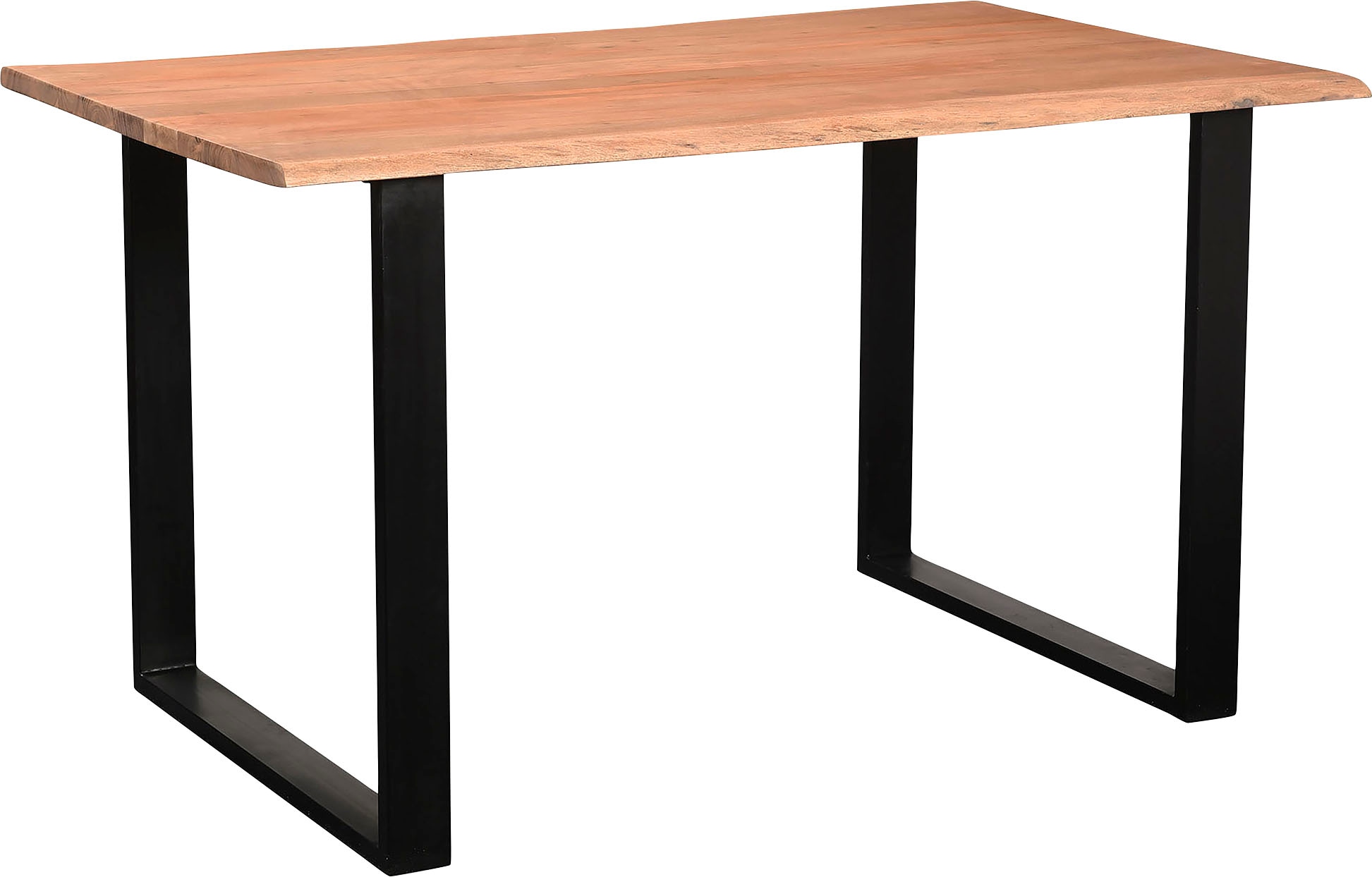 SIT Baumkantentisch, mit Baumkante und Kufengestell