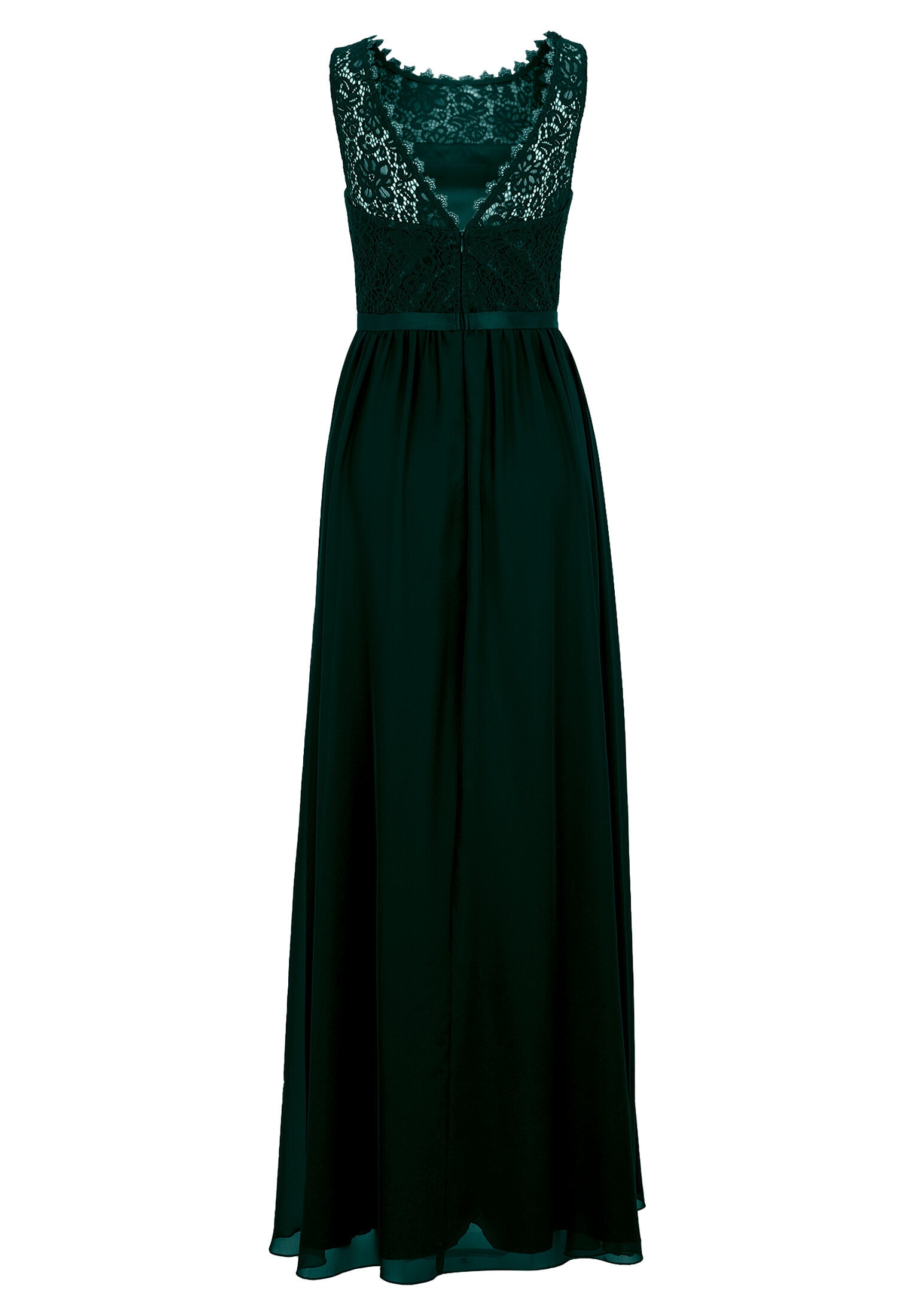 Vera Mont Cocktailkleid »Damen mit Spitze« Ohne Tasche Bogenkante