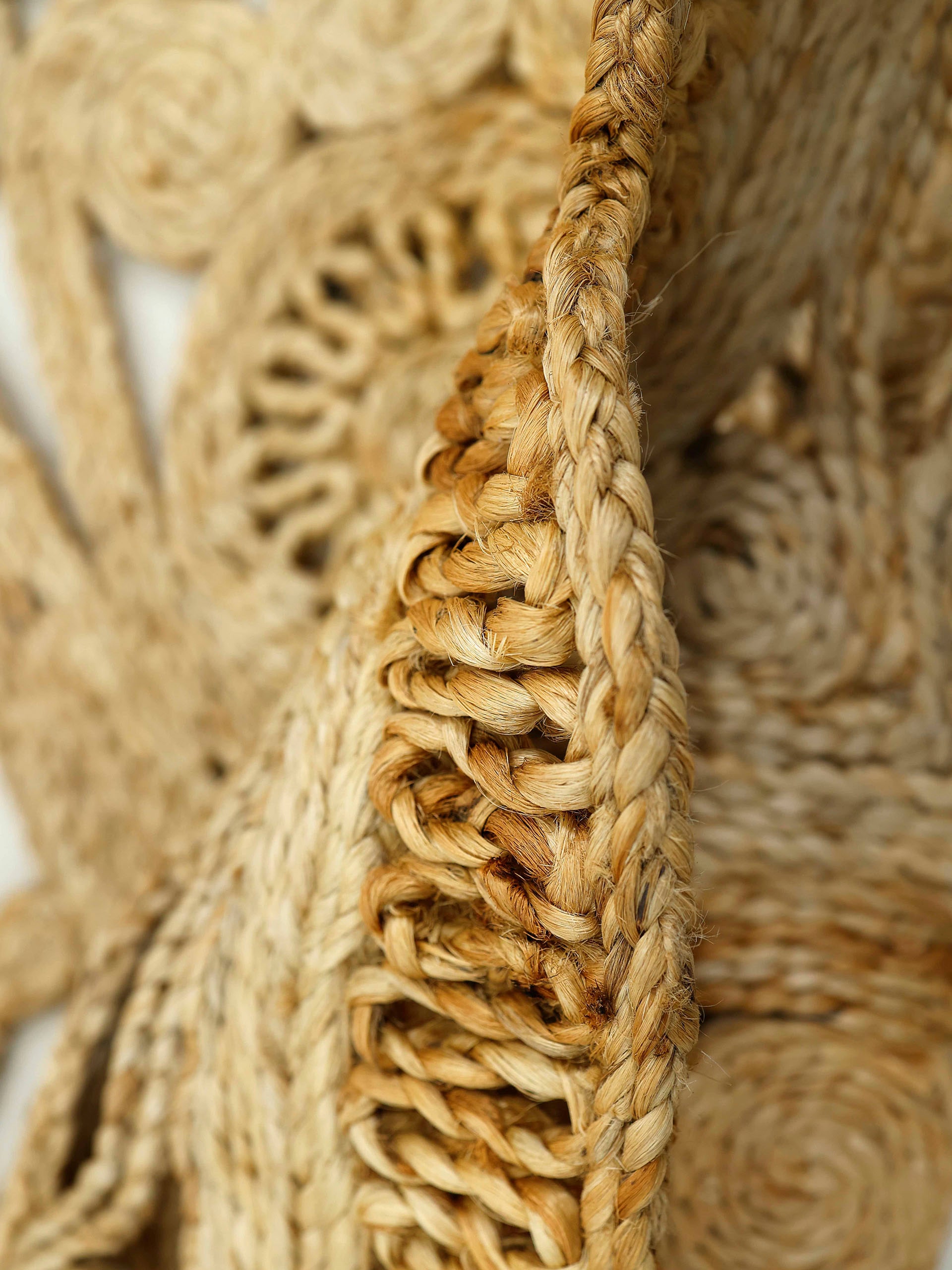 carpetfine Sisalteppich »Juteteppich Paul«, rechteckig, natürliches  Pflanzenmaterial von Hand gewebt, Boho Style auf Rechnung | BAUR