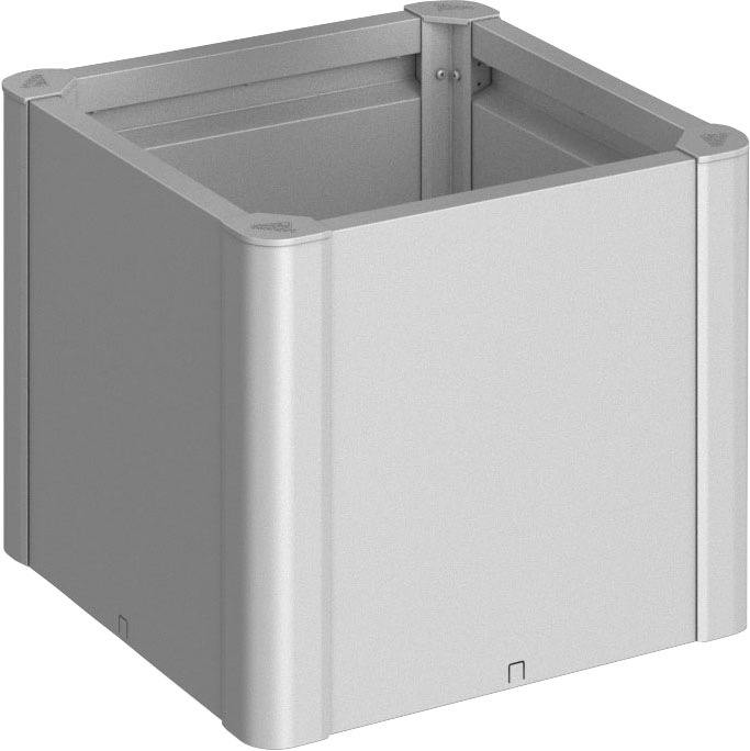 Biohort Hellgrau Hochbeet "Belvedere Mini 0,5X0,5; Verschiedene Farben", Silber (Silber, Metallic), B:54,7Cm H:45cm T:54,7Cm, Stahl, Pflanzgefäße, 53X53x45 - Image 3
