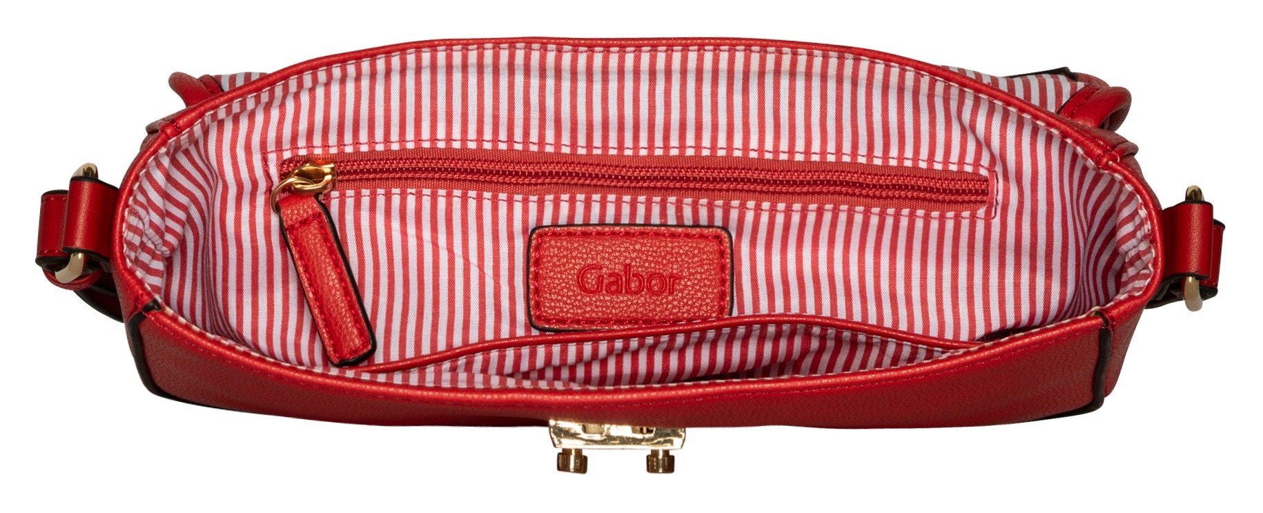 Gabor Umhängetasche »ANETA Baguette bag«, mit goldenem Verschluss