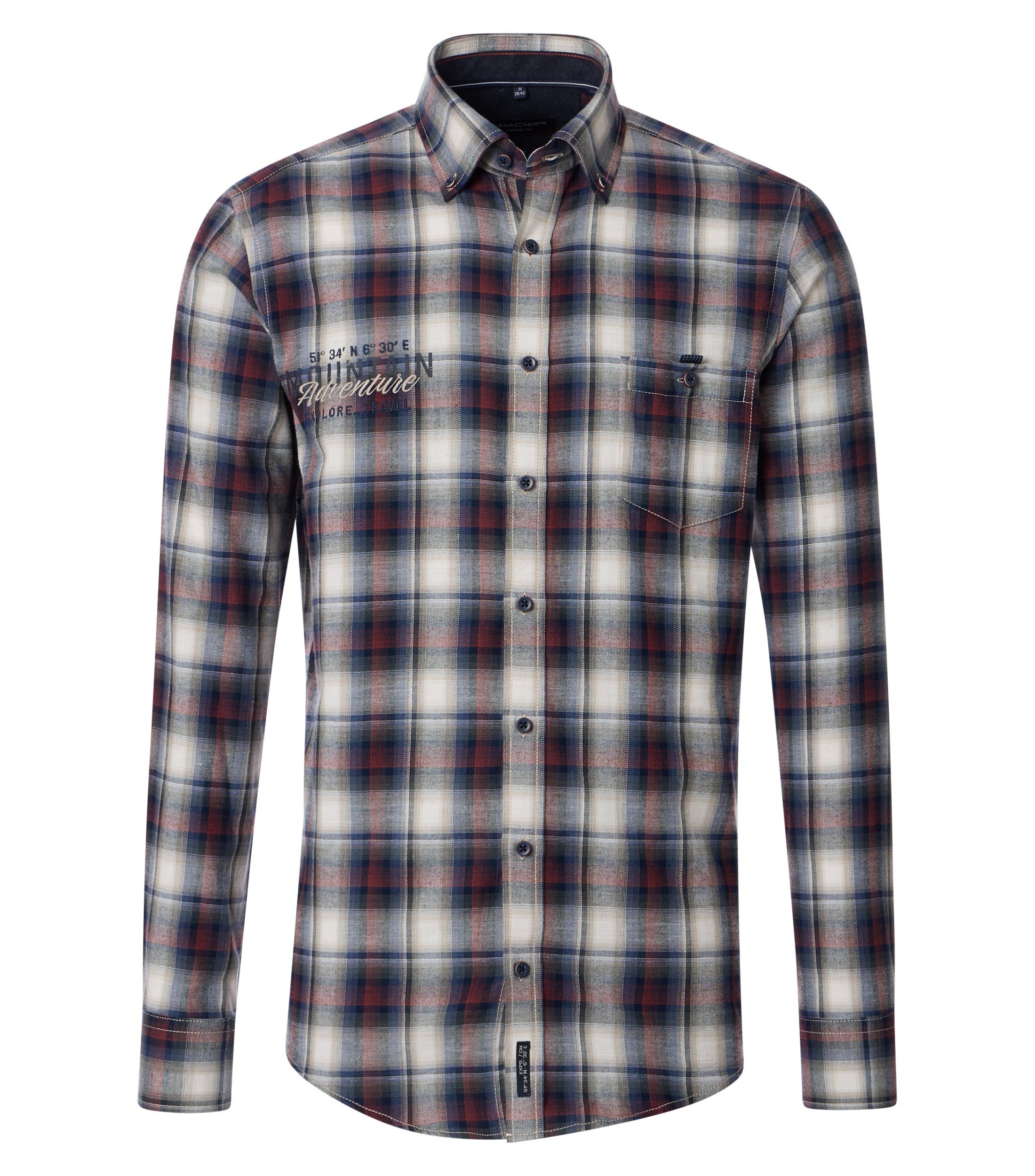 Thumbnail - CASAMODA Flanellhemd "CASAMODA Flanellhemd kariert"