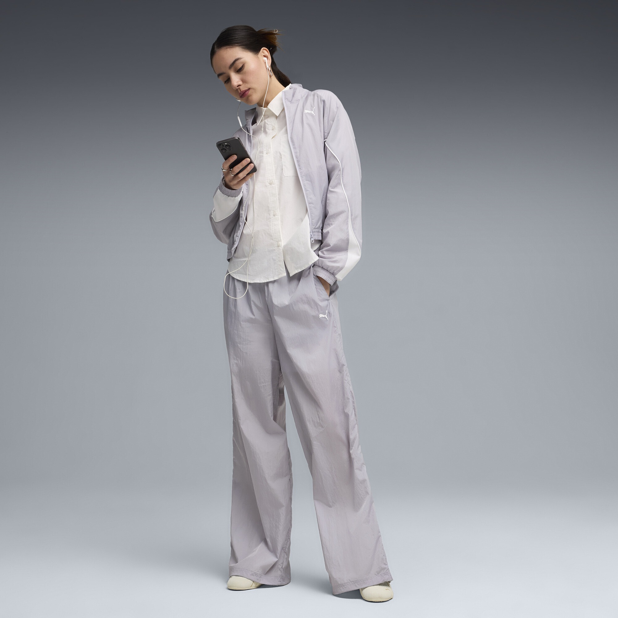 PUMA Trainingsjacke »PUMA Sport Relaxed Jacke mit Reißverschluss Damen«