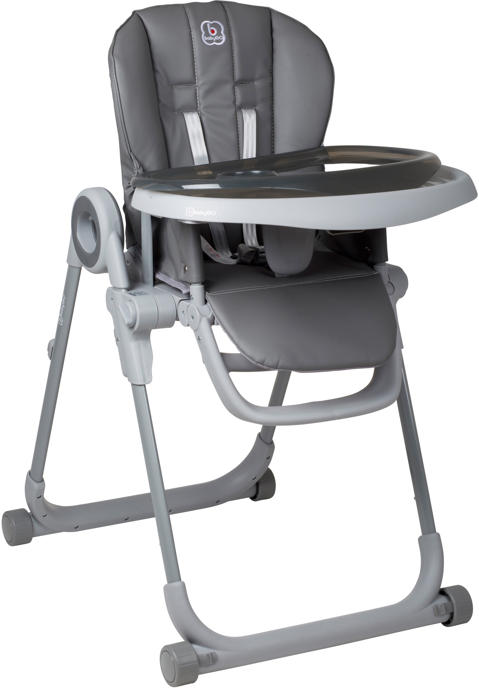 BabyGo Hochstuhl "Divan, grau" () platzsparend zusammenklappbar günstig online kaufen