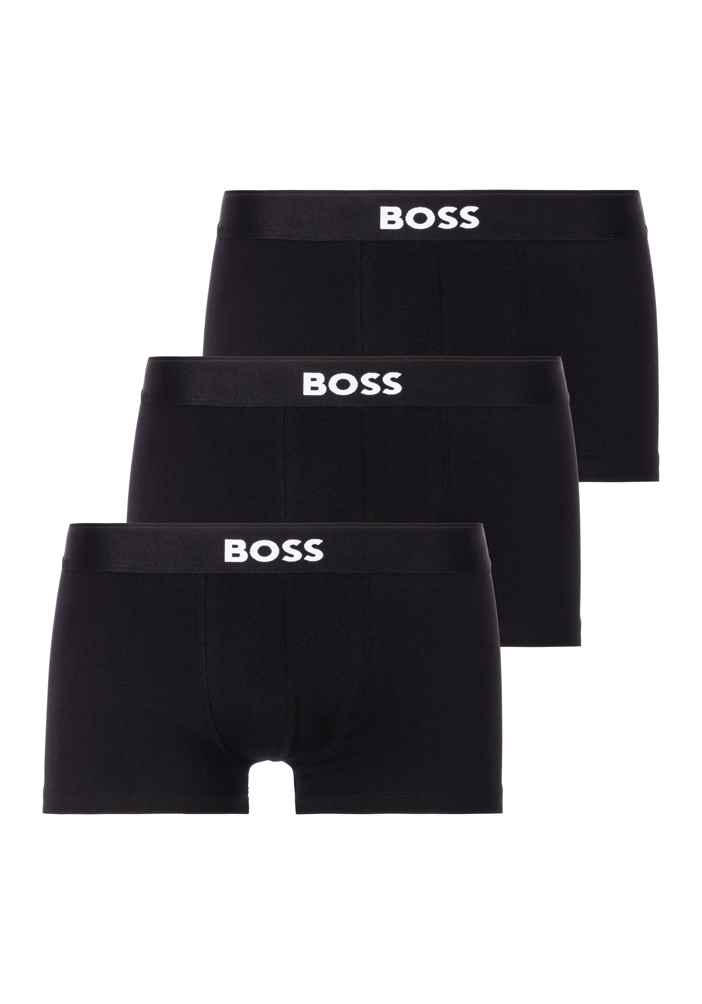 BOSS Trunk "3P Trunk BOSS ONE", mit unifarbenen Bund günstig online kaufen