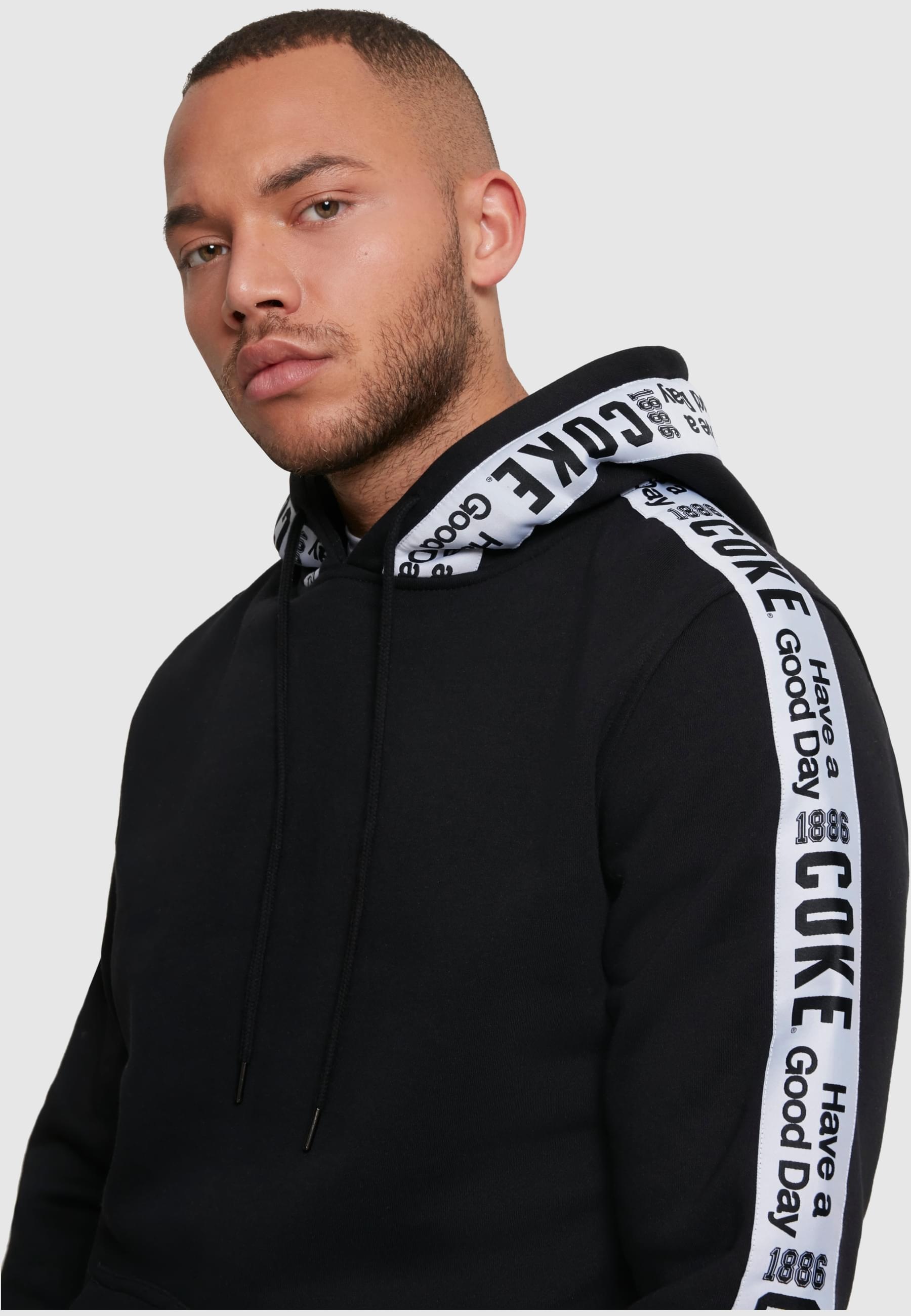 Merchcode Kapuzensweatshirt »Merchcode Herren Coke Tape Hoody«, (1 tlg.)