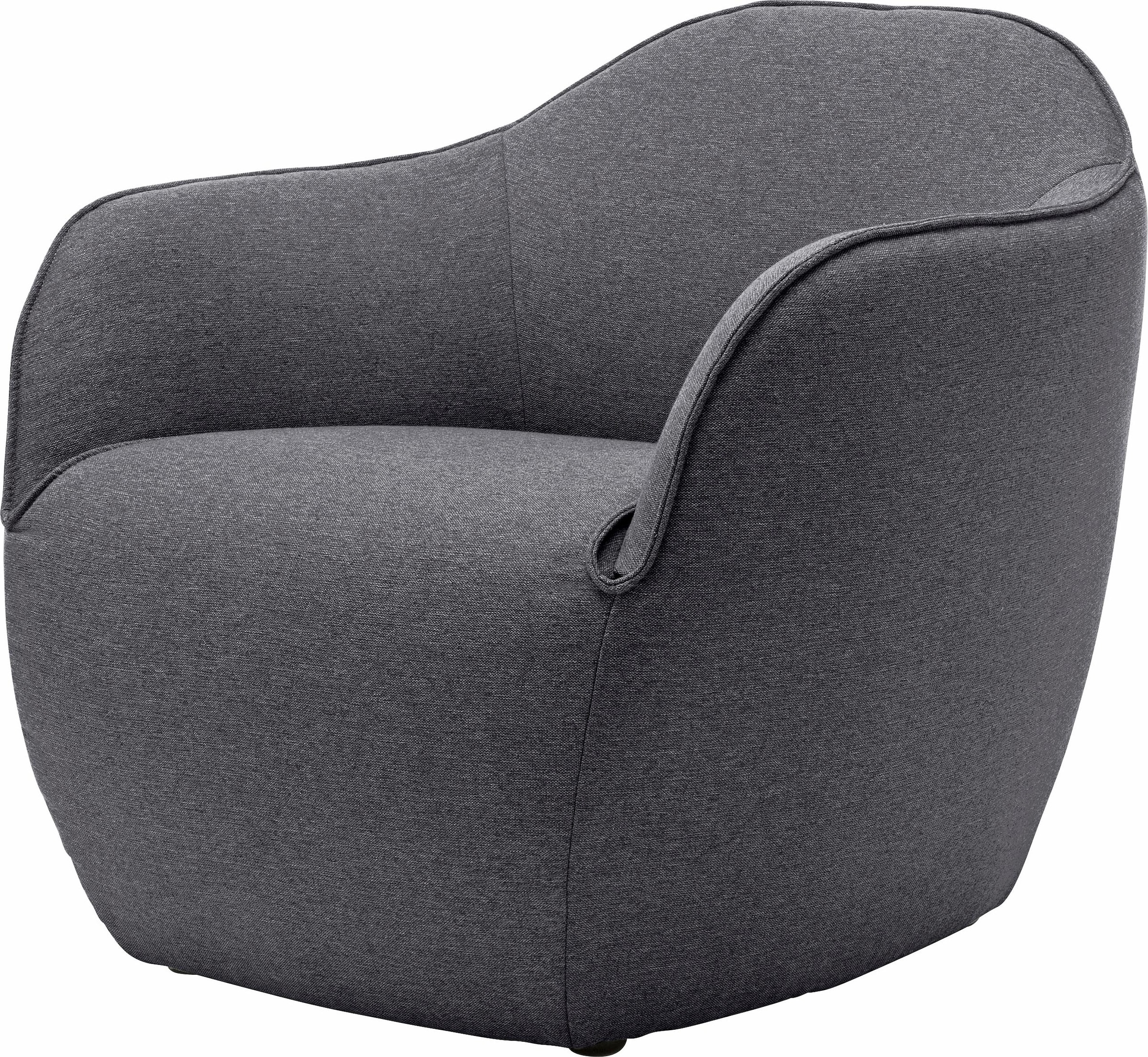 Sessel »CR.480 Designsessel, Loungesessel«, Wahlweise aus Leder oder Chenille