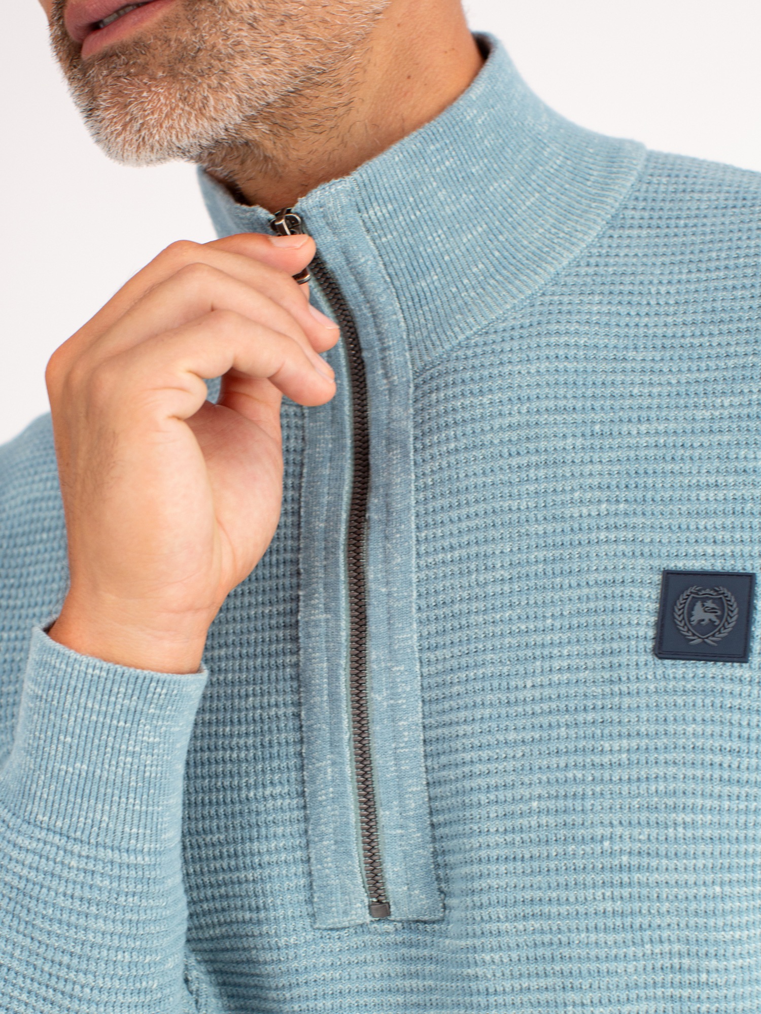LERROS Sweatshirt »Legerer Troyer aus weichem Baumwollstrickgewebe«
