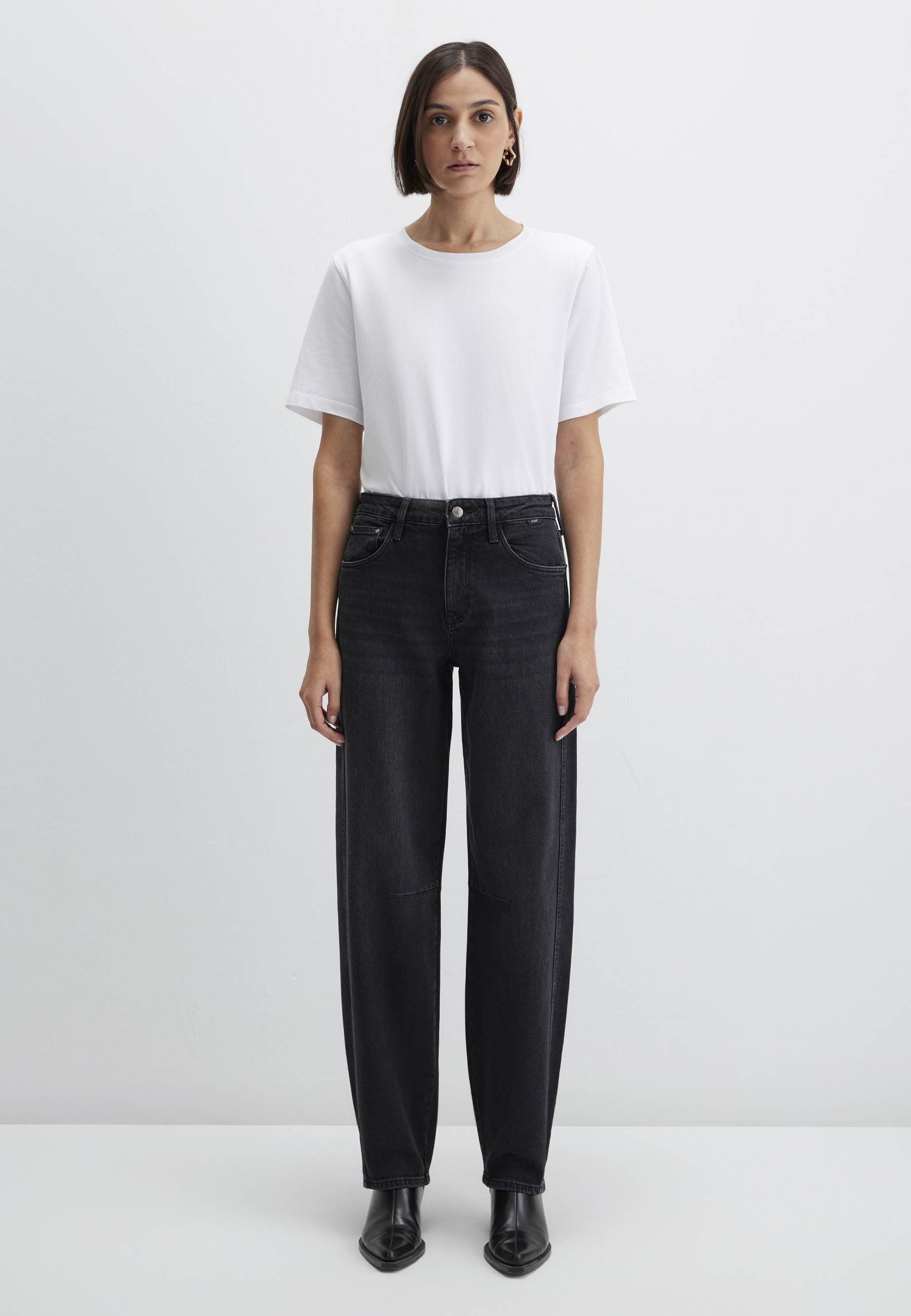 Mavi Weite Jeans »LEILA W/Cut« Baggy Jeans