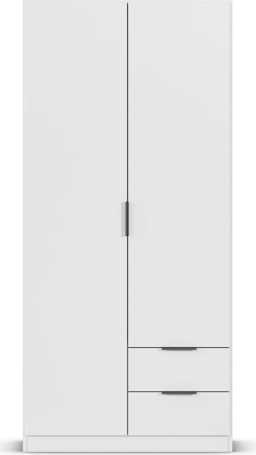 rauch Kleiderschrank »Drehtürenschrank Schrank Garderobe Ankleide Schlafzimmer LAGOA« in 3 verschiedenen Ausstattungen BASIC/CLASSIC/PREMIUM,  mit geräumigen Schubladen, optional mit Aufsatz MADE IN GERMANY