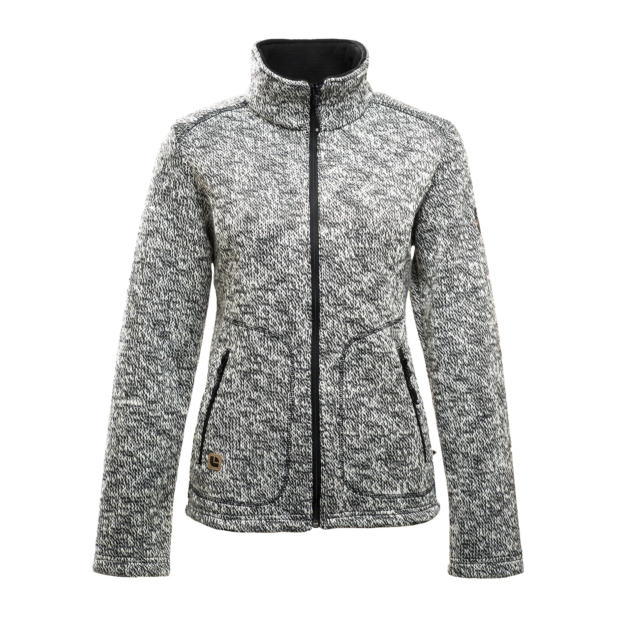 »WILLMORE | edler DEPROC online Optik bestellen BAUR Active in WOMEN«, MELANGE Strickfleecejacke