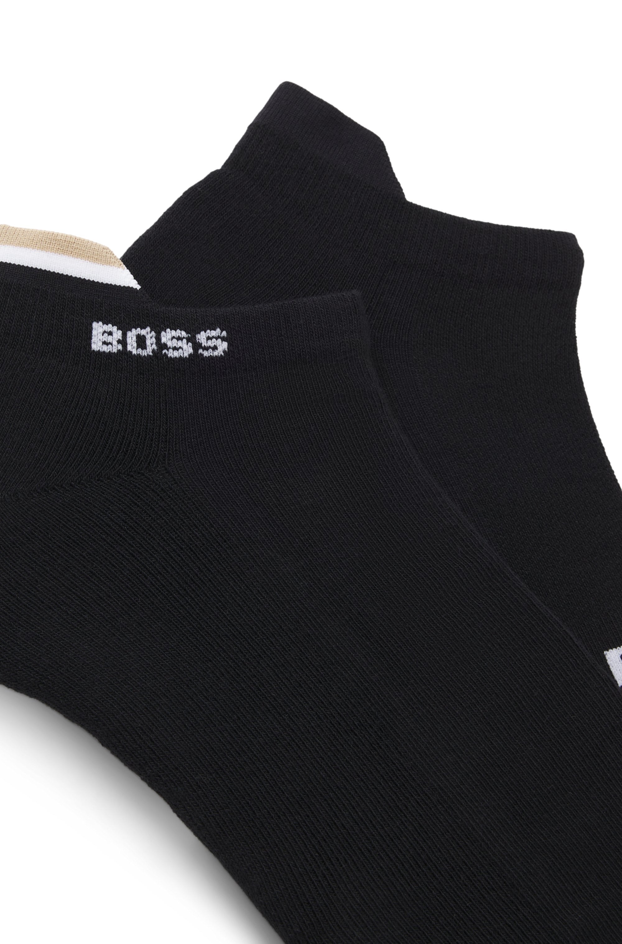 BOSS Kurzsocken »2P AS Iconic Loop CC« 2 Paar tlg. mit Signature-Streifen und Logo-Details