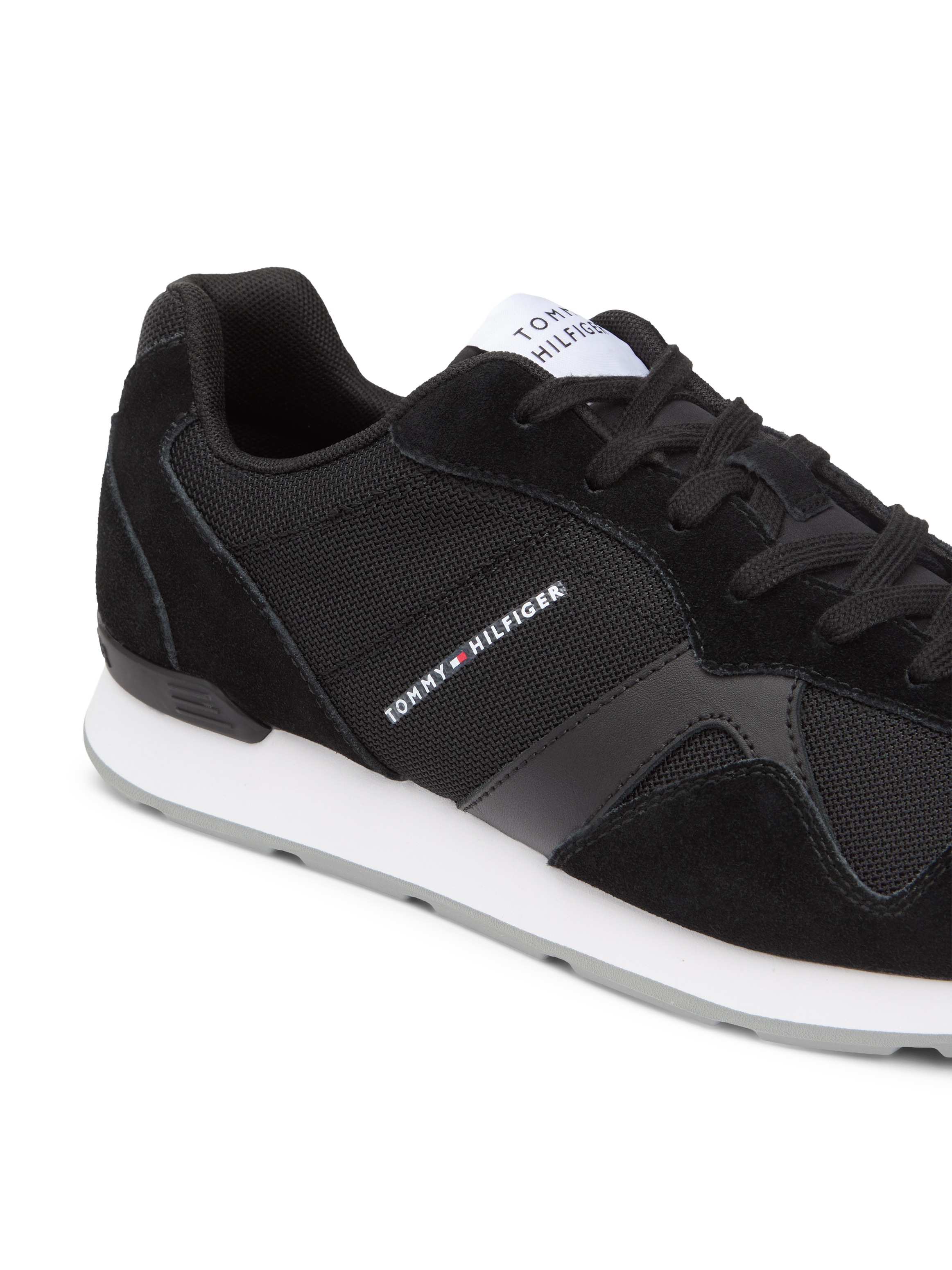 Tommy Hilfiger Sneaker "RUNNER ICON MIX", Freizeitschuh, Halbschuh, Schnürs günstig online kaufen