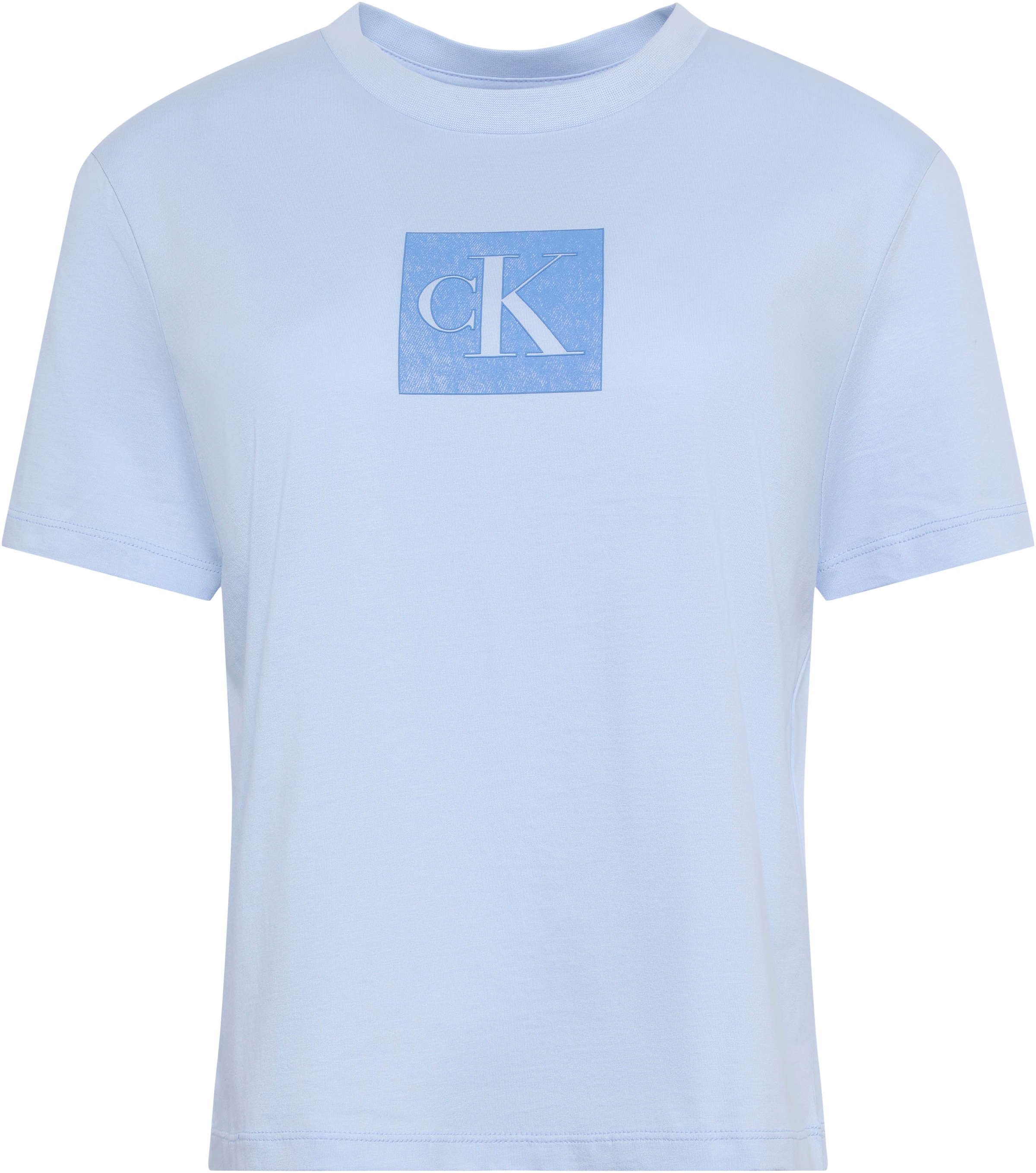 Calvin Klein Jeans T-Shirt "CLASSIC FIT MONOGRAM TEE" Regular fit mit Rundh günstig online kaufen