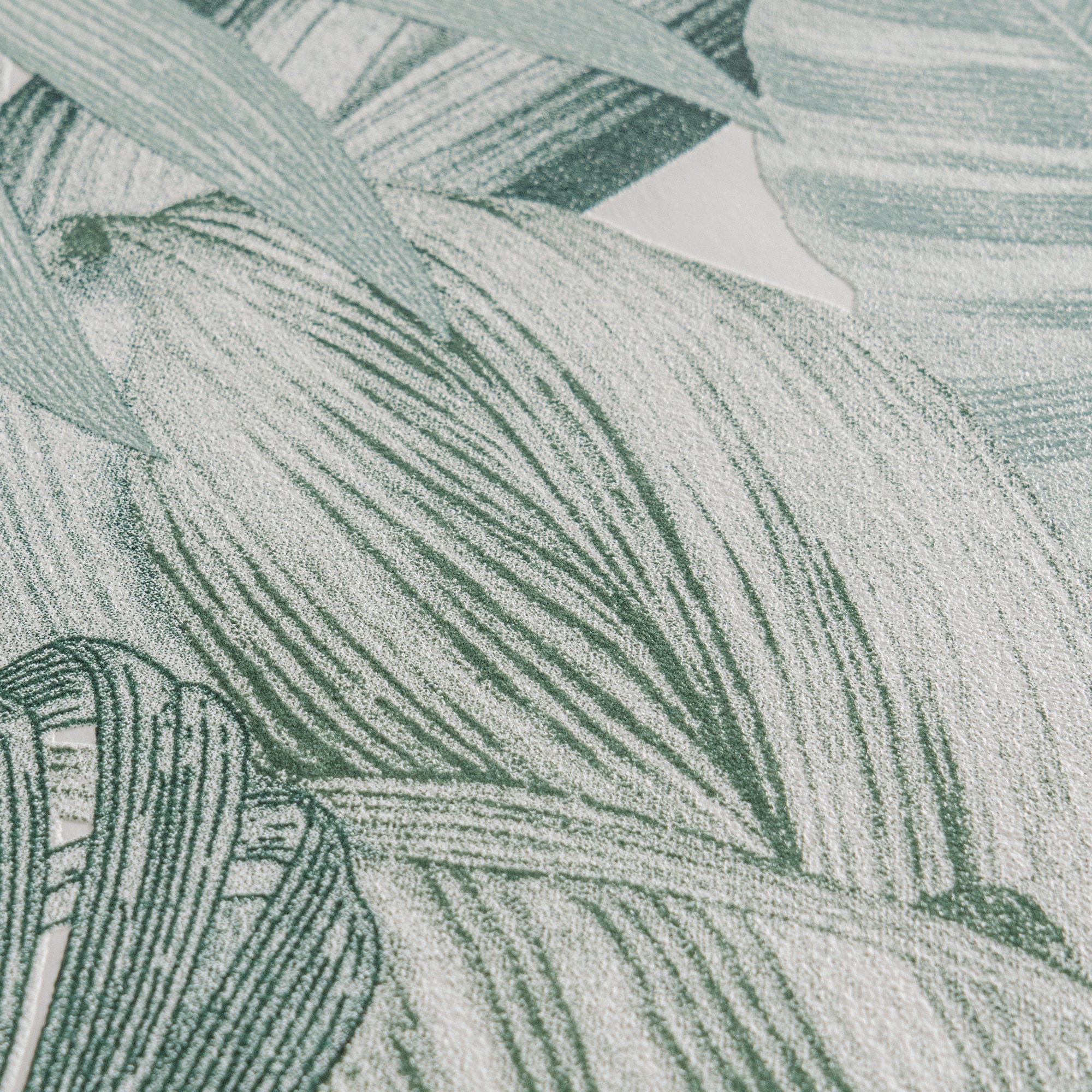 A.S. Création Vliestapete »Attractive 2 Dschungeltapete« gemustert | matt | neutral leicht strukturiert Palmentapete Dschungeltapete leicht strukturiert Tapeten Design Optik