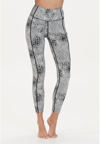 Trainingstights »Peira W Print Tights«, mit seitlicher Handy- und Schlüsseltasche