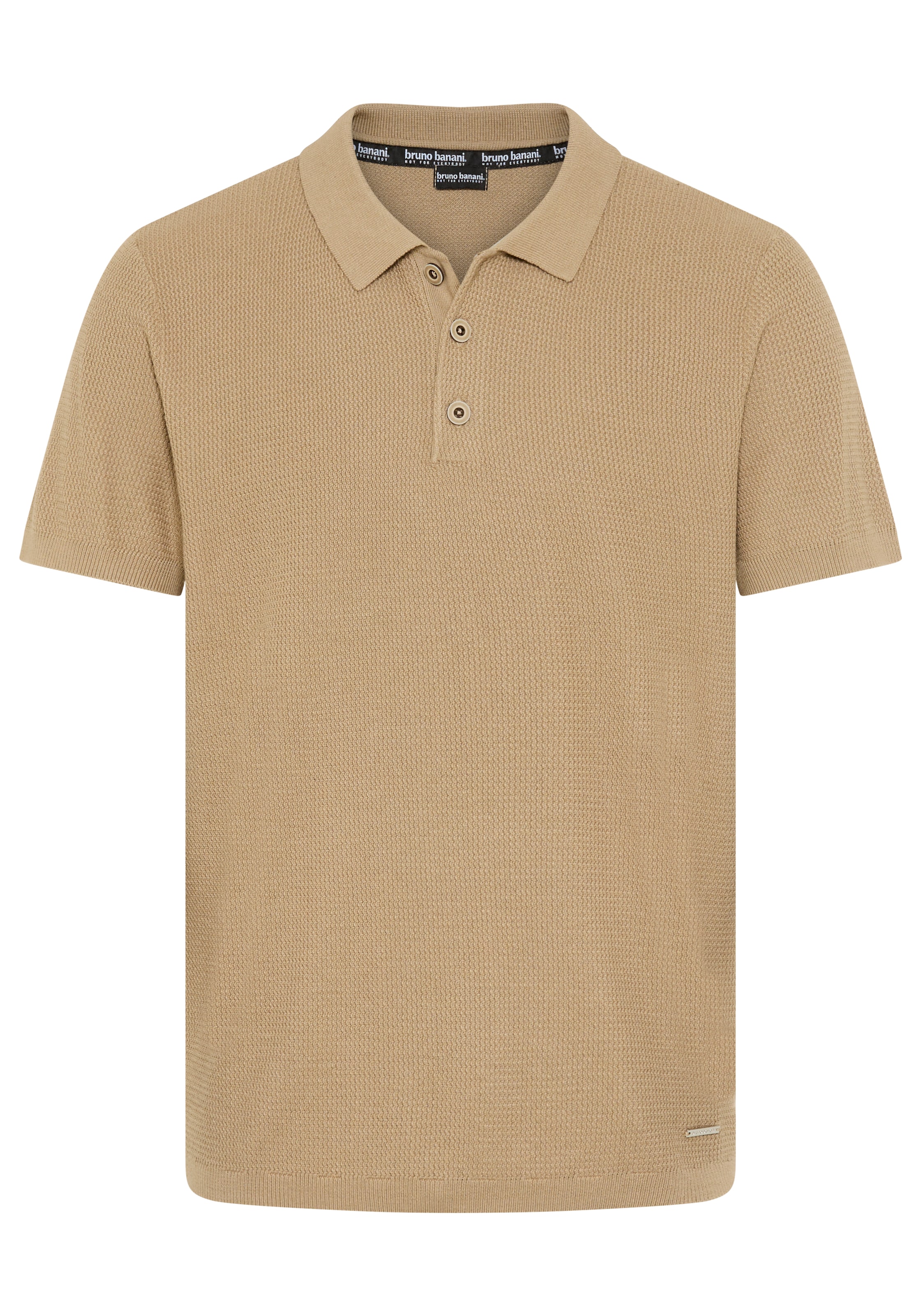 Bruno Banani Polokragenpullover »Strickpolo«