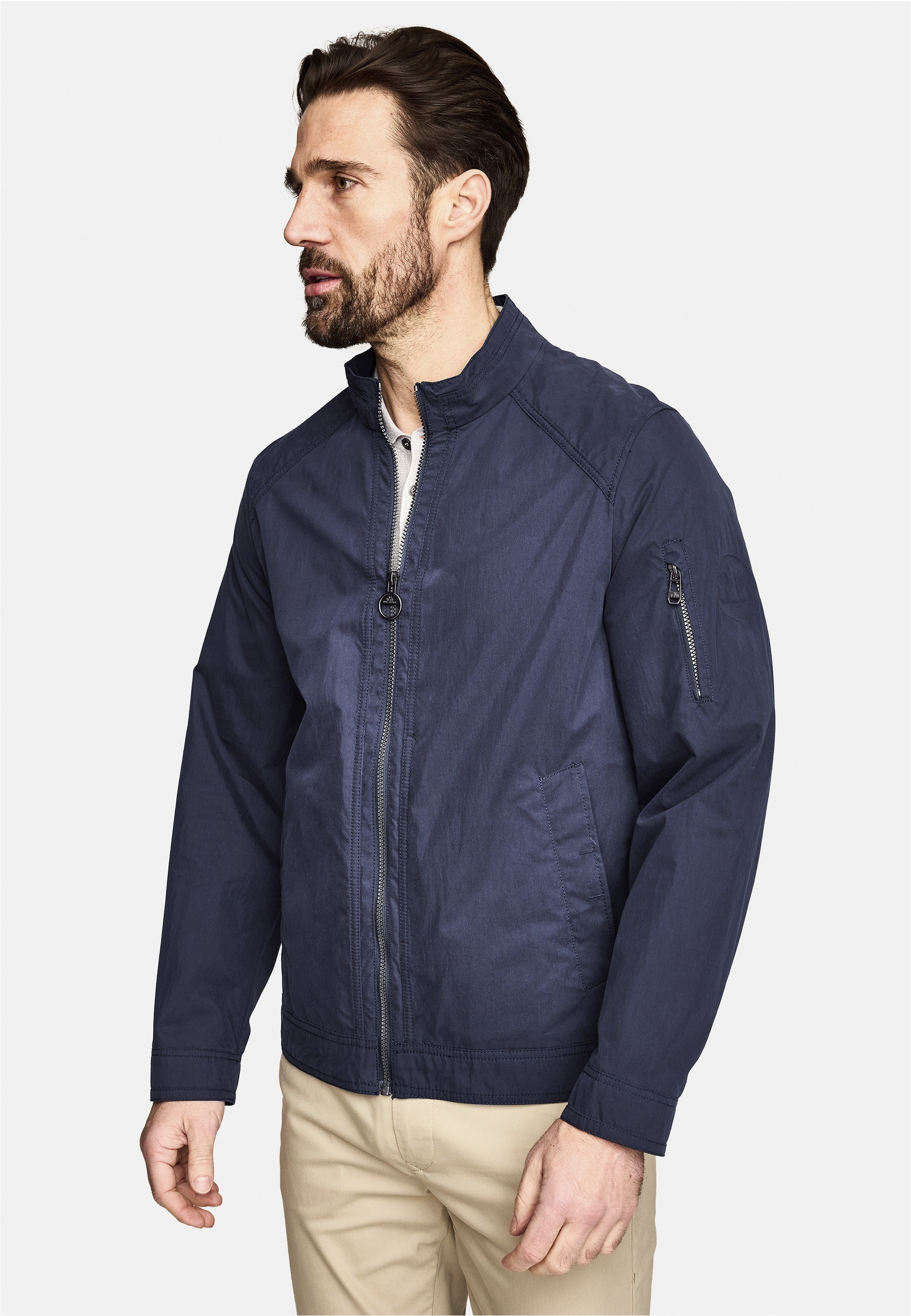 New Canadian Outdoorjacke »Cool Cotton«, (1 St.), mit verschließbarer Armtasche