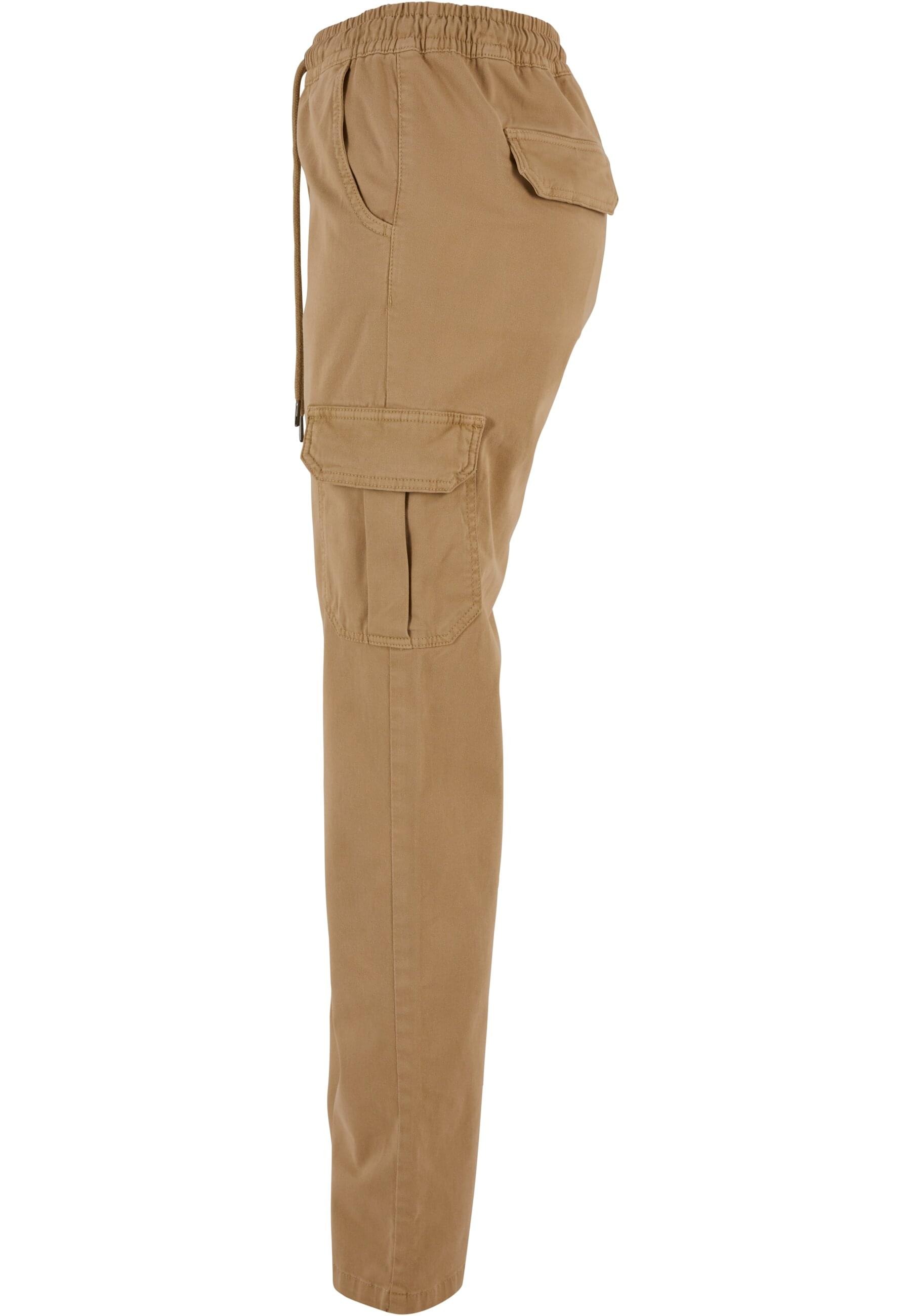 URBAN CLASSICS Cargohose »Urban Classics Damen Ladies High Waist Twill Cargo Pants«, (1 tlg.)