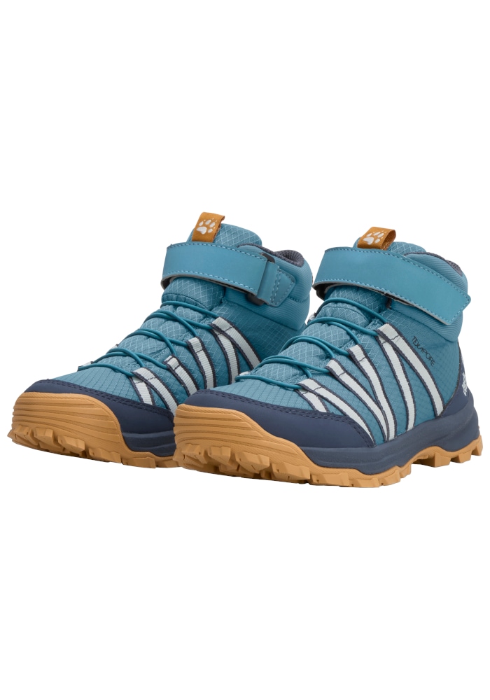 Jack Wolfskin Wanderschuh "WILD HIKE TEXAPORE MID VC K" Wasserdicht, Trekkingschuh