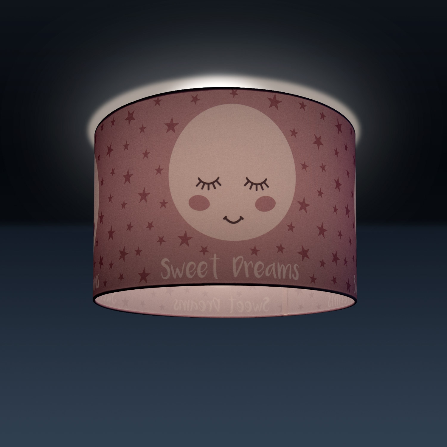 Paco Home Deckenleuchte »Aleyna LED BAUR | Kinderzimmer Deckenlampe 103«, 1 Mond-Motiv, Kinderlampe flammig-flammig, E27 Lampe