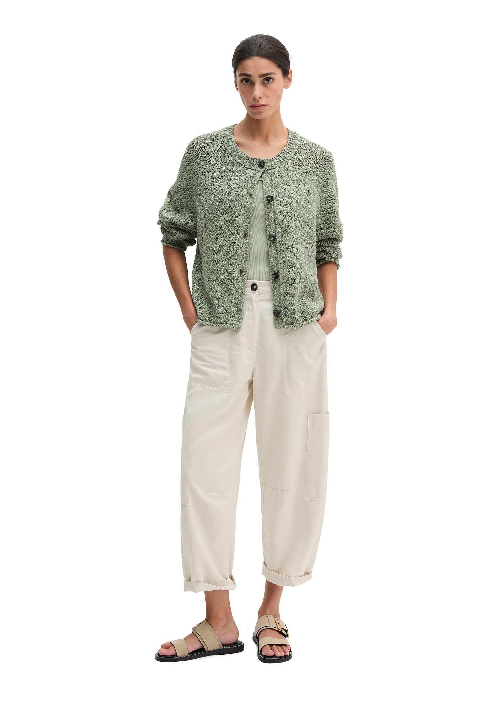 Marc O'Polo Cardigan »aus Heavy Cotton Slub-Garn«